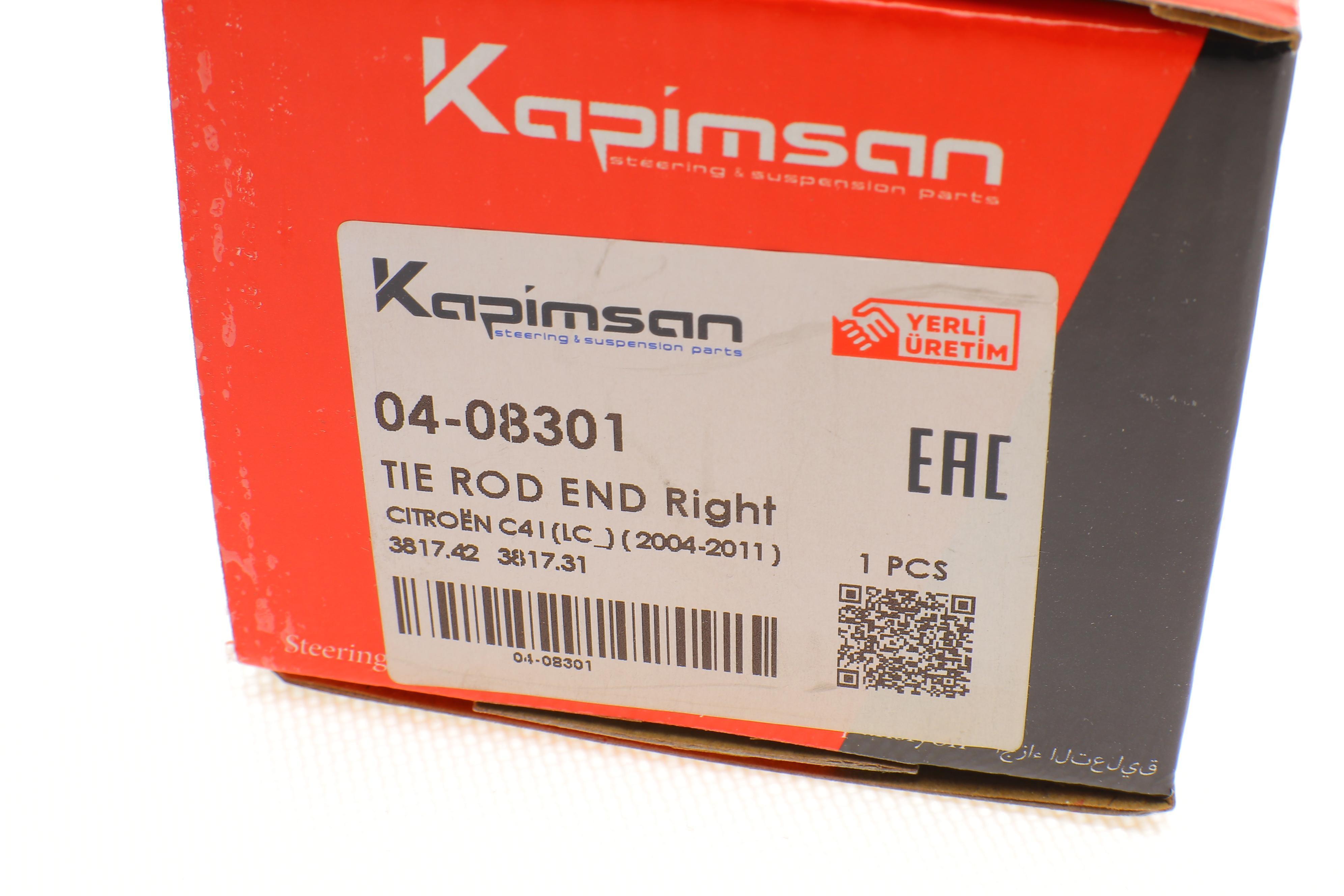 Наконечник тяги рульової (R) Citroen Xantia 93-03/C4 04-11/Peugeot 206 98-/307 00-/605 94-99