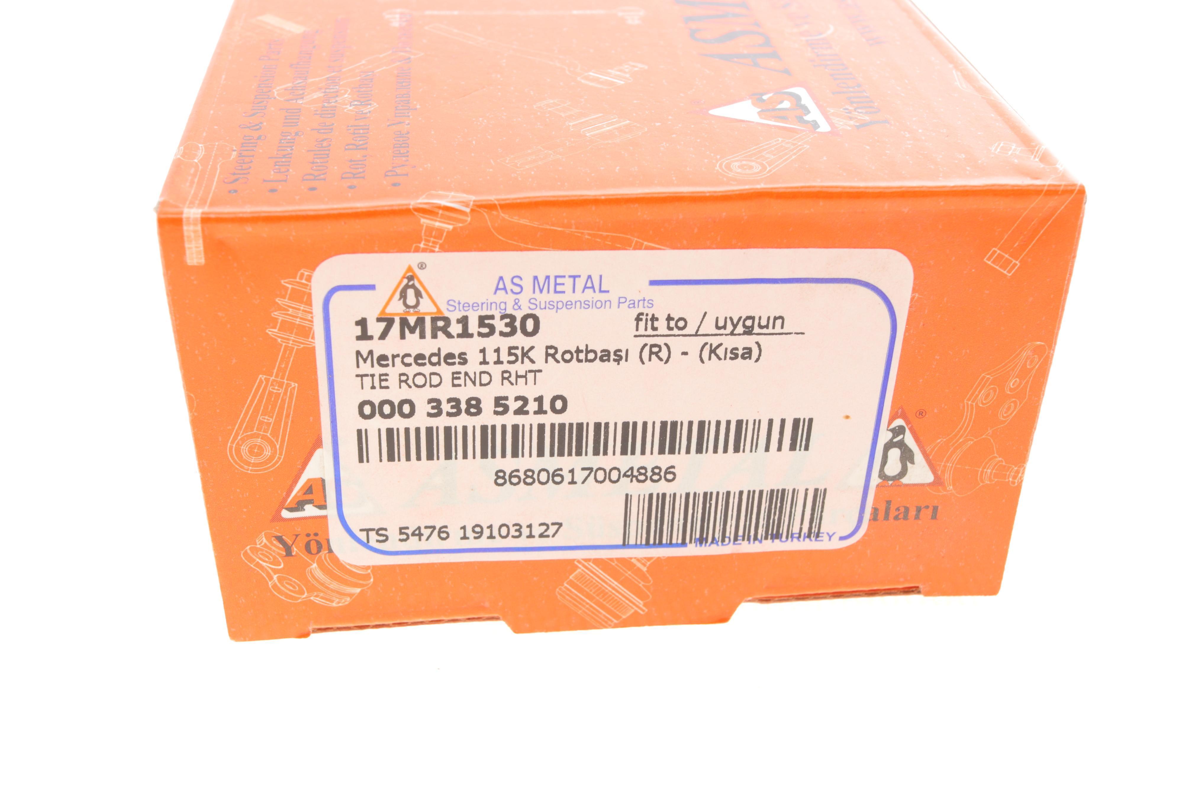 Наконечник тяги рульової (R) MB S-class (W108/W109/W116/W126)/SL-class (C107/R107) 66-91