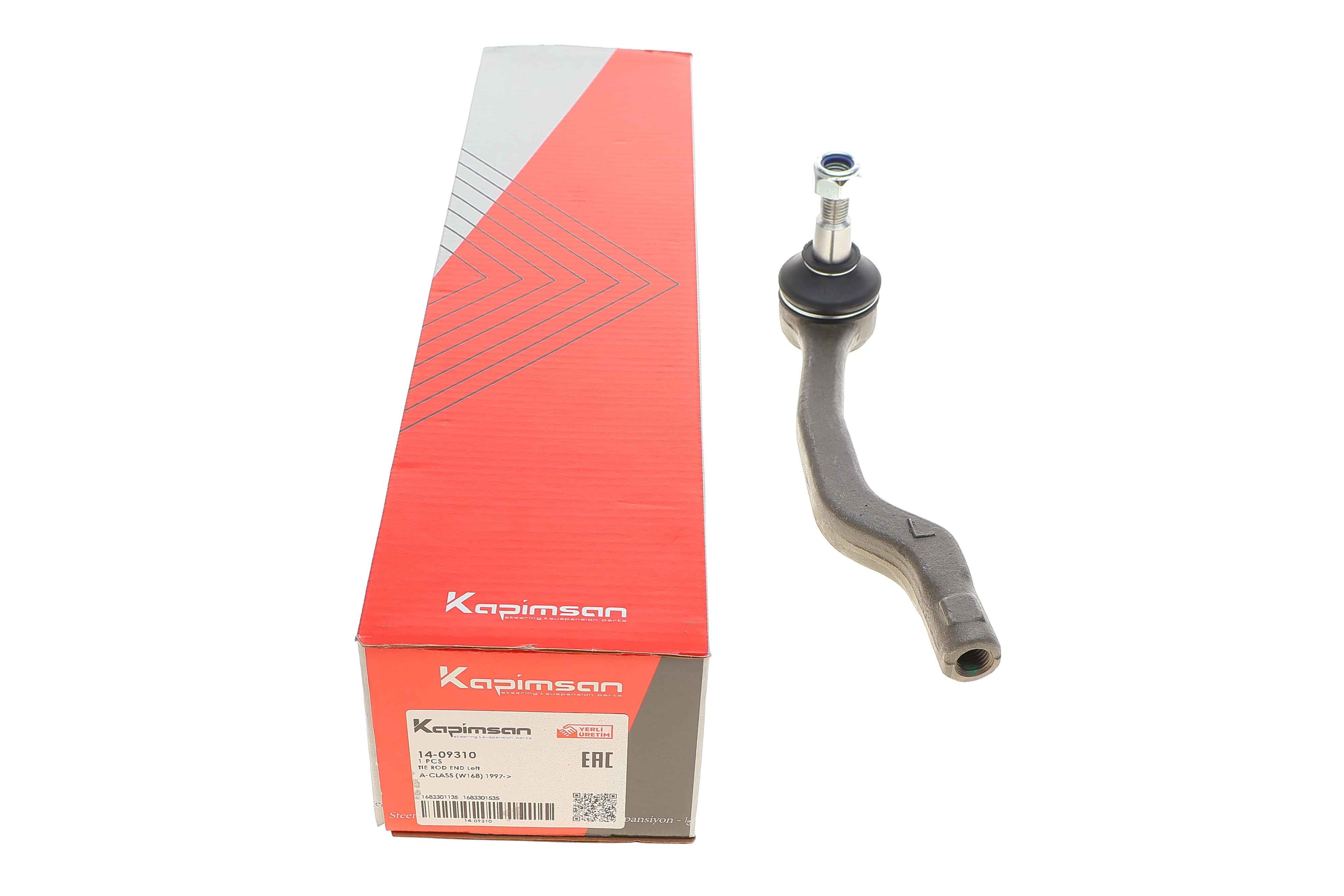 Наконечник тяги рульової (L) MB A-class (W168) 1.4-2.1 97-04