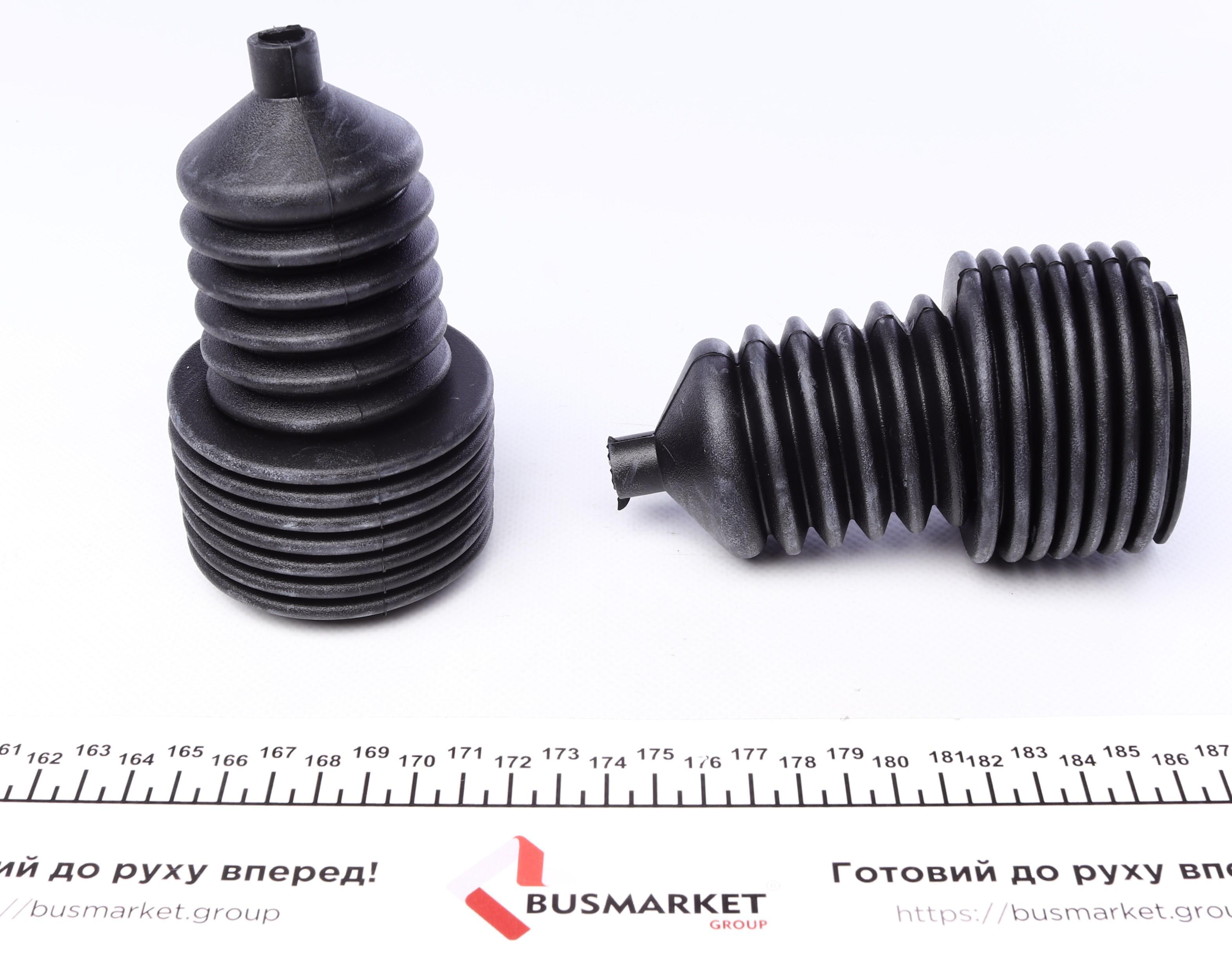 Пильник рейки рульової Renault Clio/Master/Trafic -02 (к-кт з хомутами)