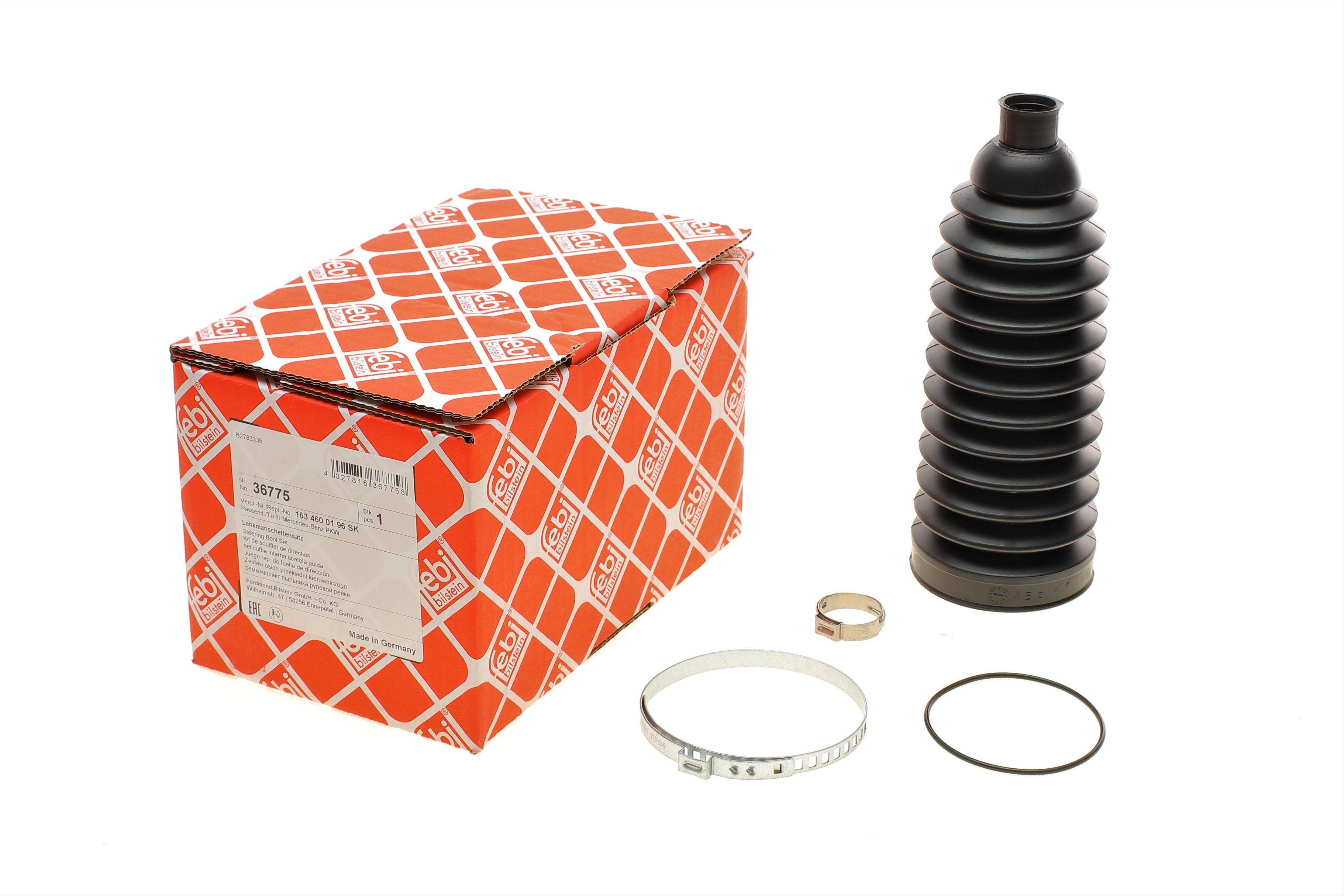 Пильник рейки рульової MB M-class (W163) 98-05 (к-кт)