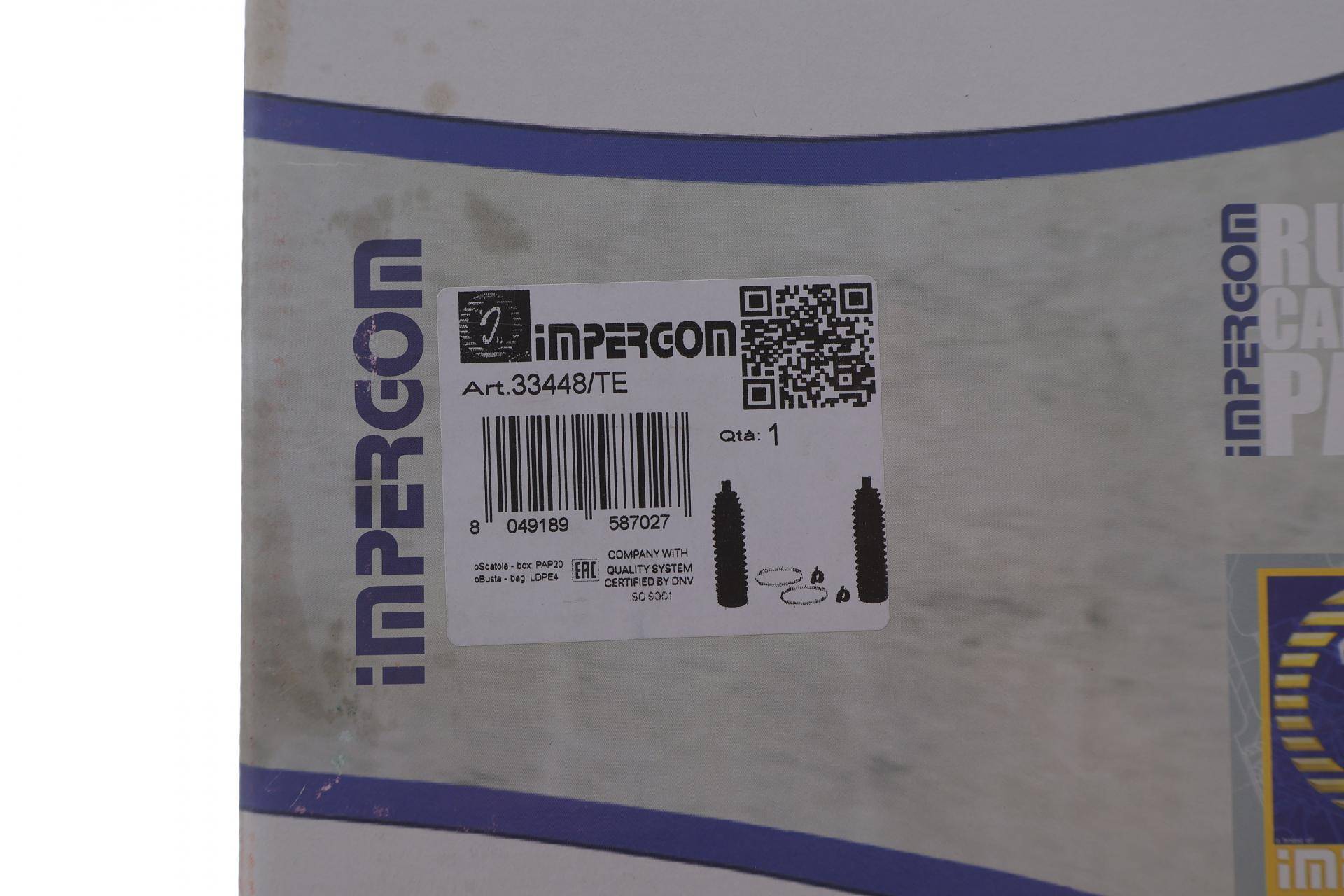 Пильник рейки рульової Renault Trafic/Opel Vivaro/Ford Connect 01- (к-кт)