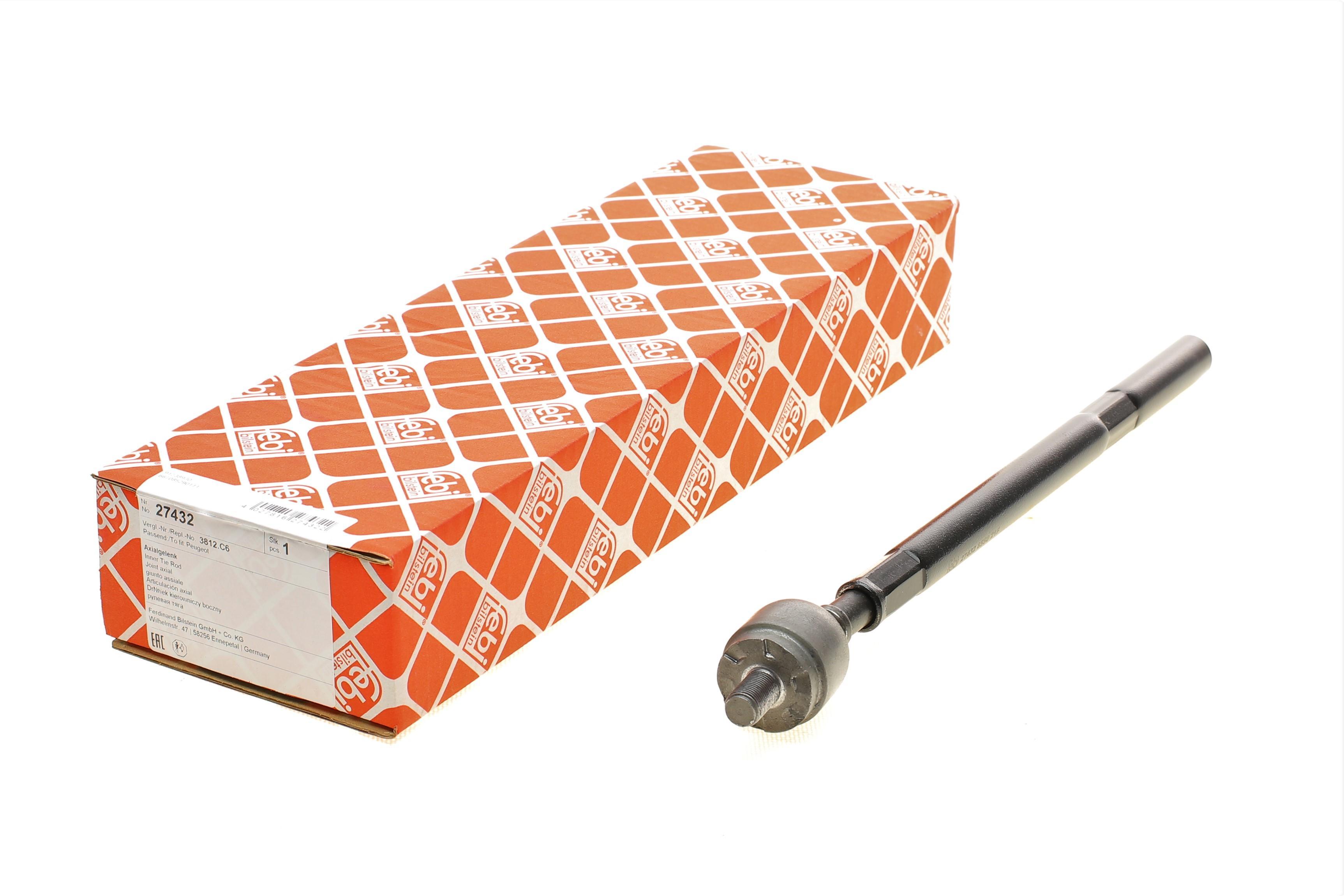 Тяга рульова Citroen Berlingo/Peugeot Partner 96- (L=336mm)