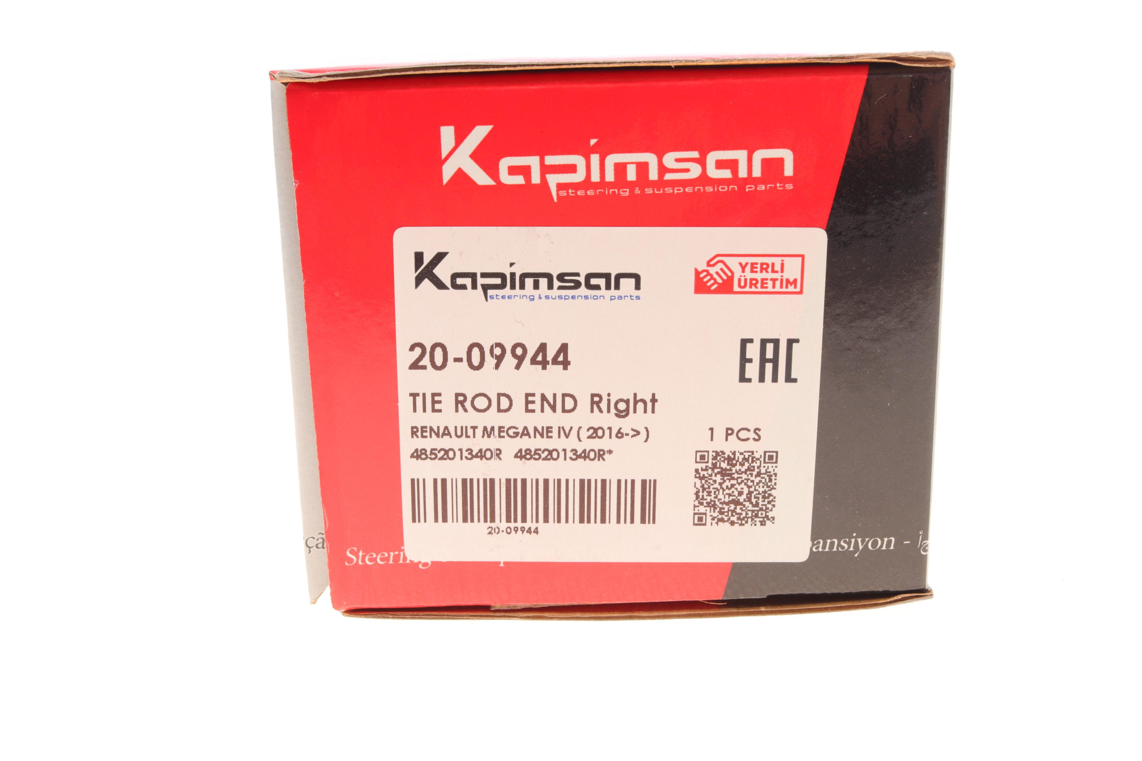 Наконечник тяги рульової (R) Renault Espace V/Megane IV/Talisman 15-/Scenic IV 16- (L=210mm)