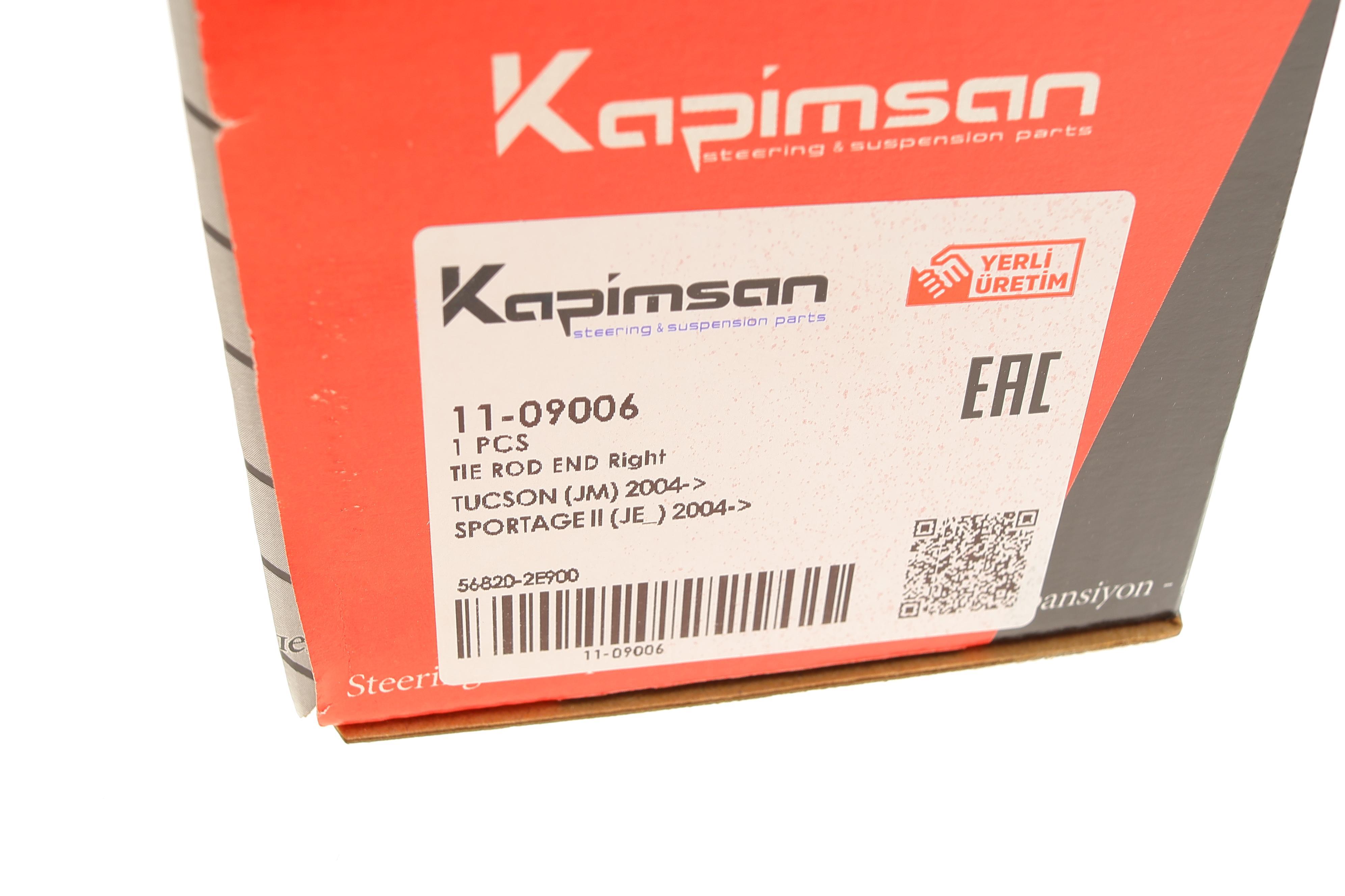 Наконечник тяги рульової (R) Hyundai Tucson/ Kia Sportage 04-