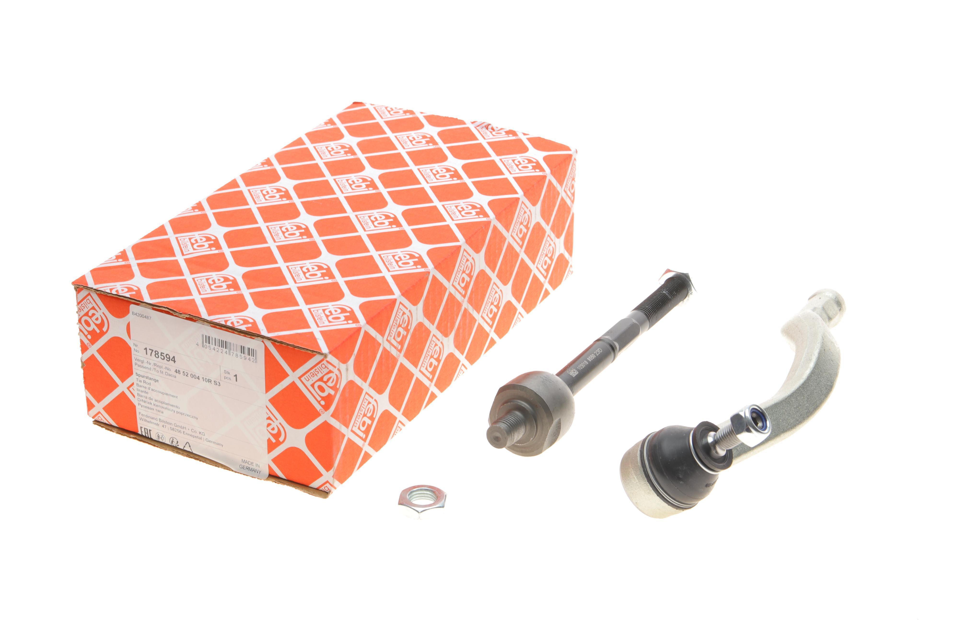 Тяга рульова (з наконечником) (R) Renault Logan/Sandero 04-