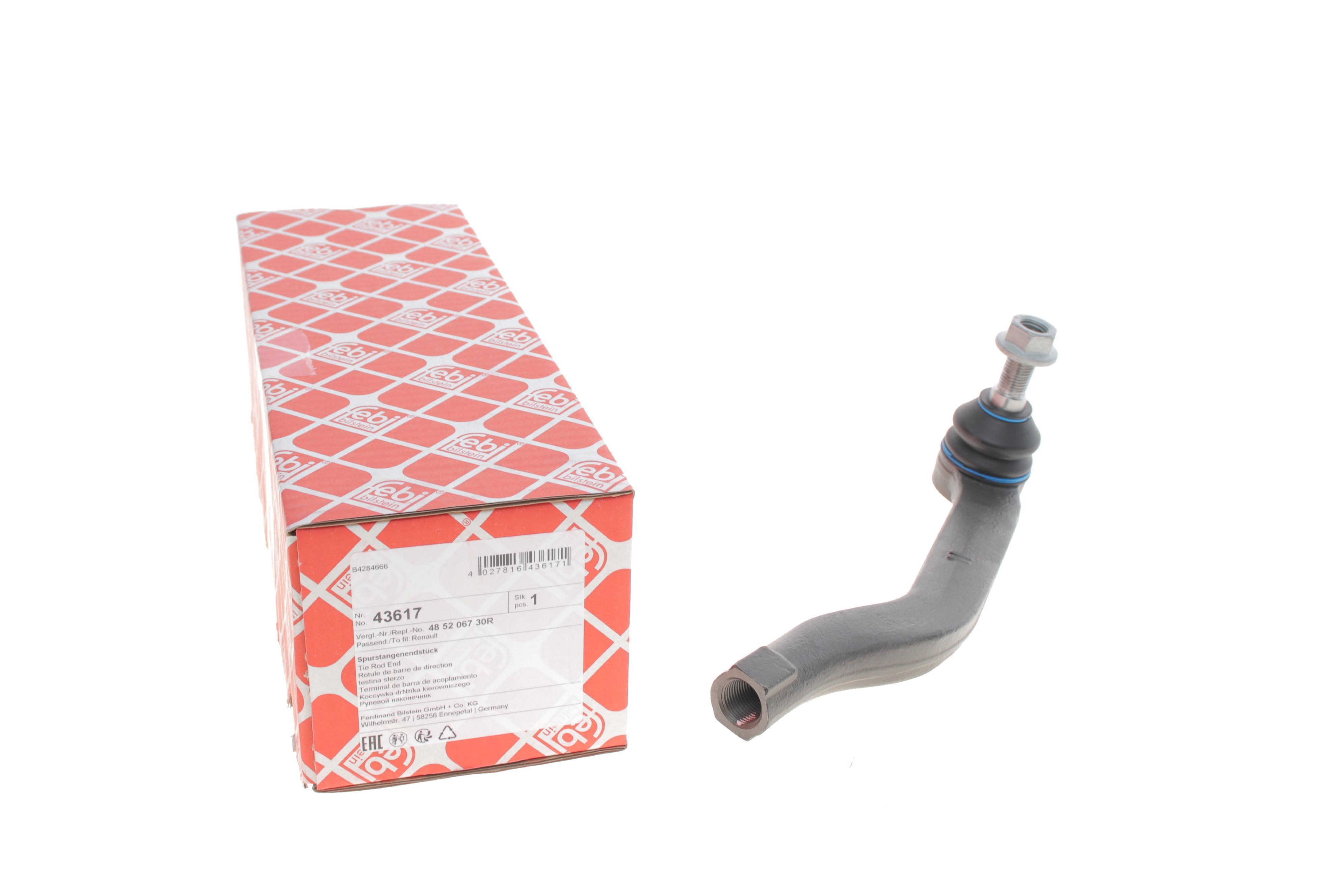 Наконечник тяги рульової (L) Renault Master/Opel Movano 10-