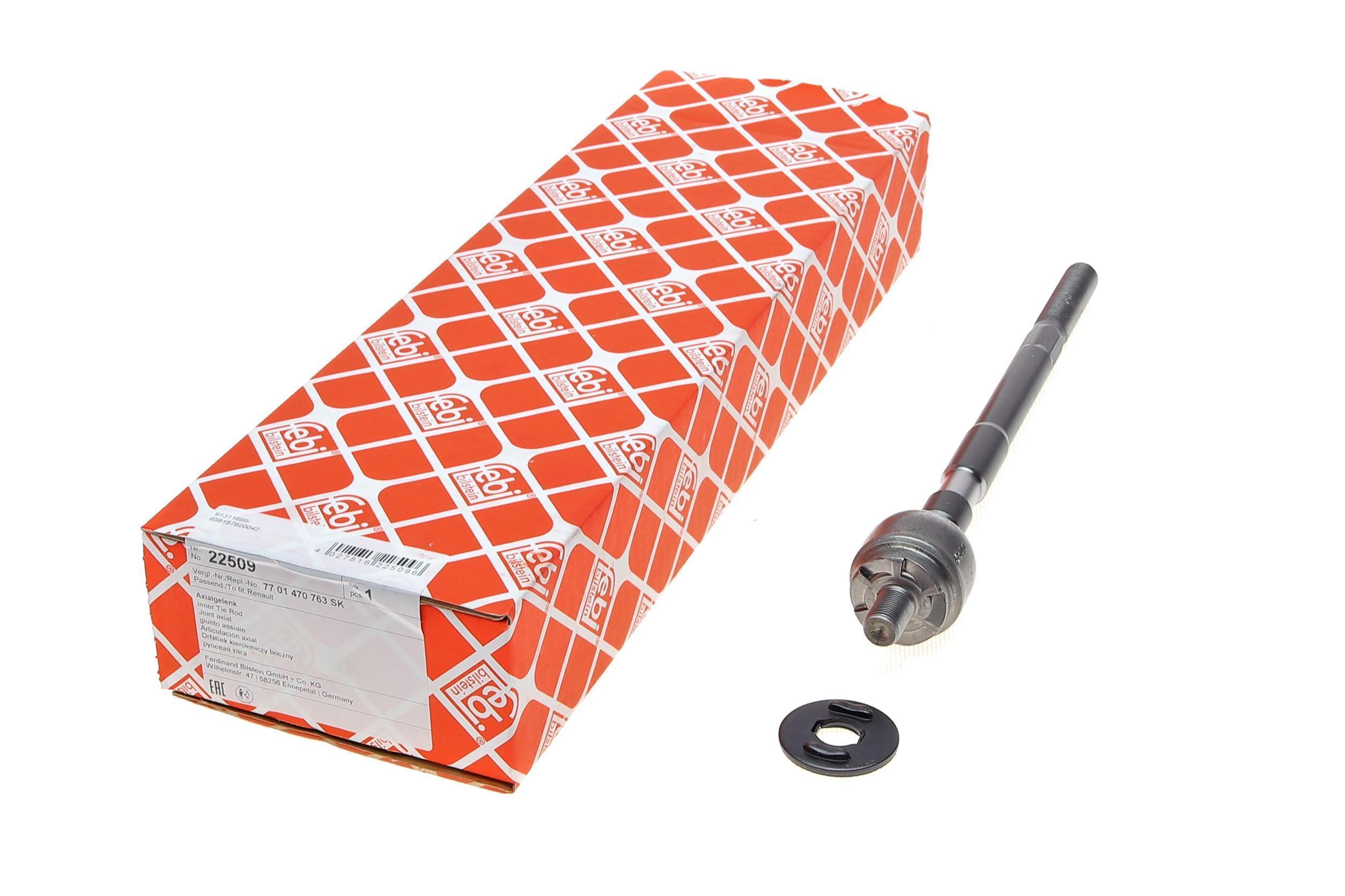 Тяга рульова Renault Kangoo 97- (без ГУ) (L=264mm)