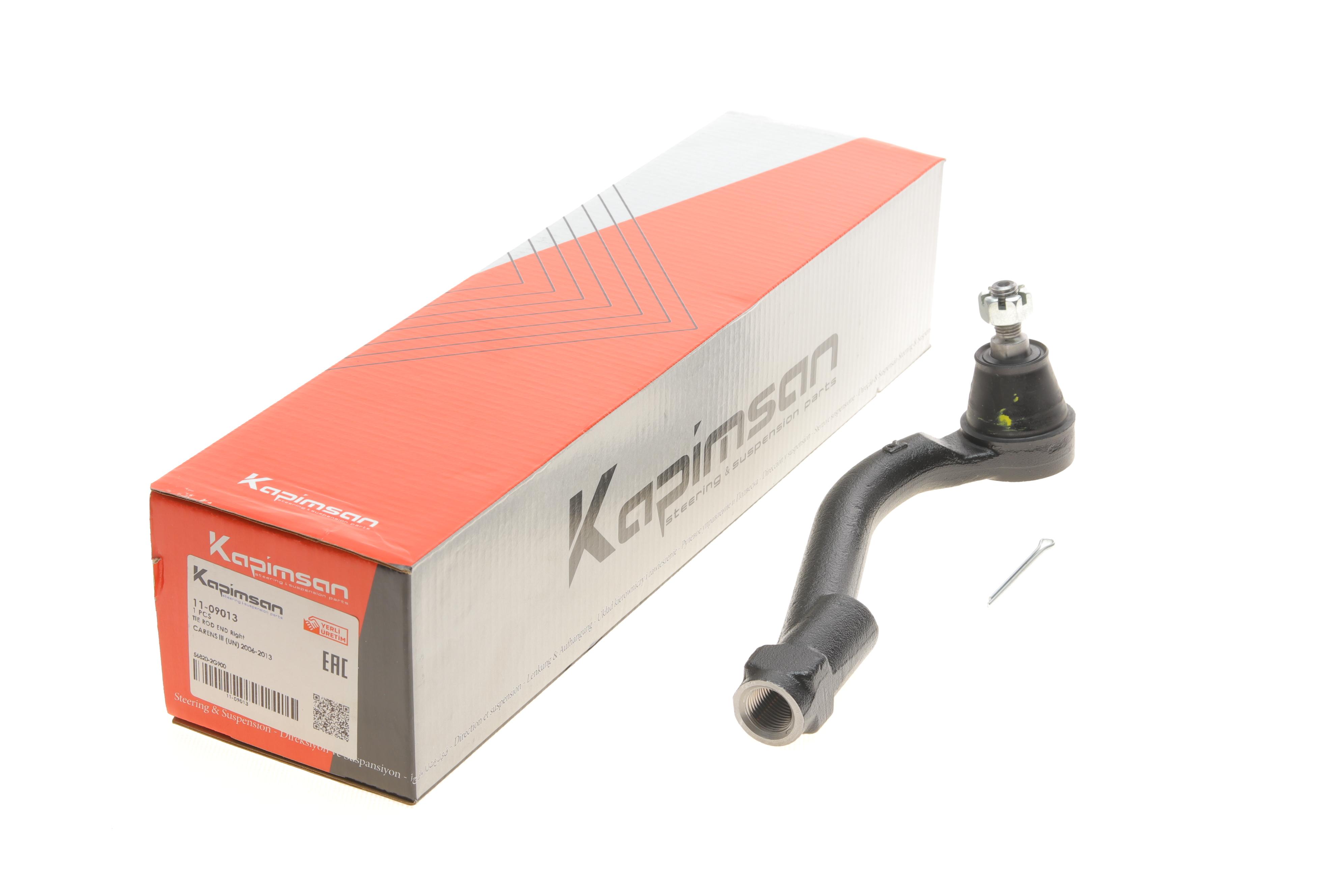 Наконечник тяги рульової (R) Kia Carens III 1.6-2.0 06-13/Optima II 2.0-2.4 05-10