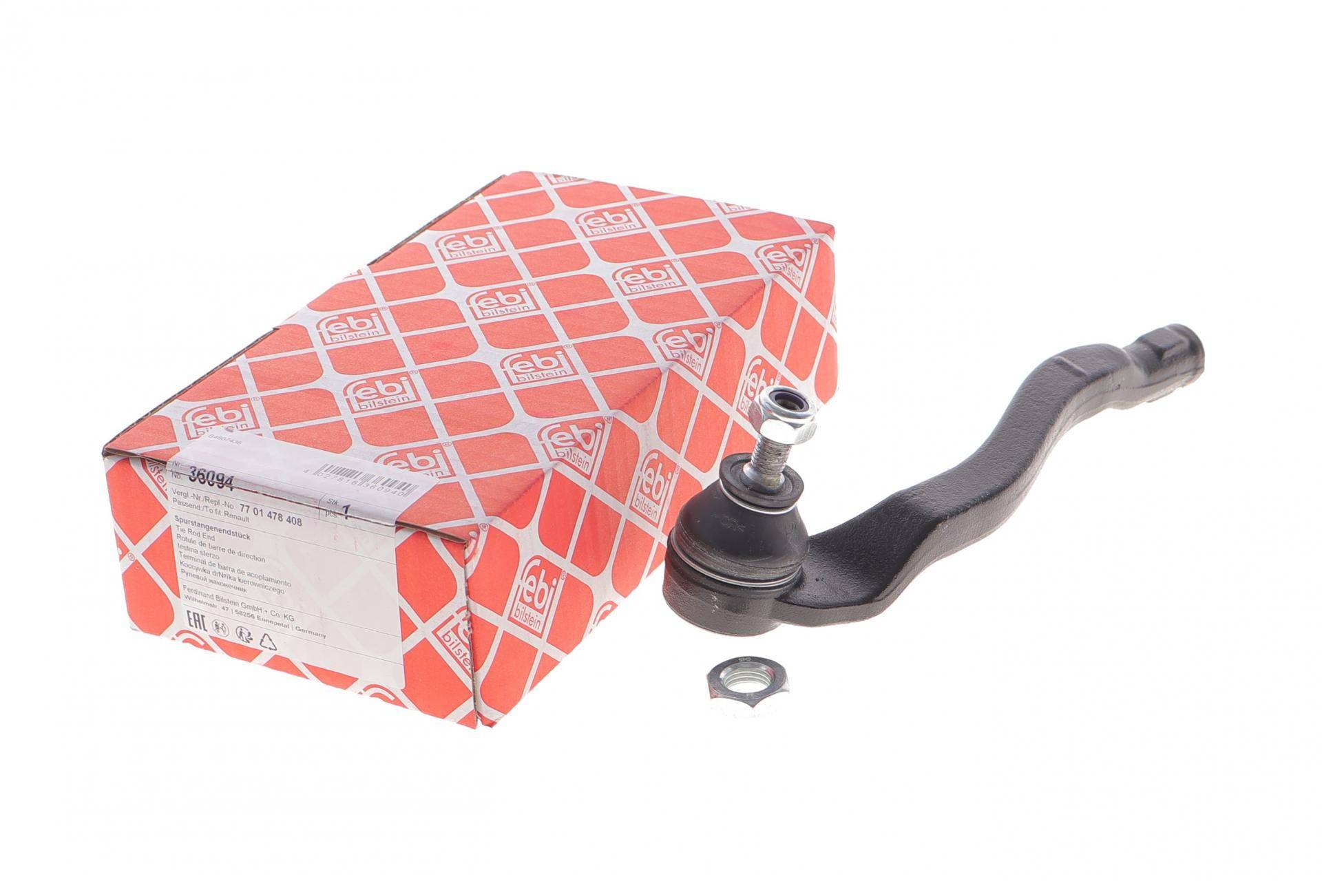 Наконечник тяги рульової (R) Renault Kangoo 1.5dCi/1.6 08-