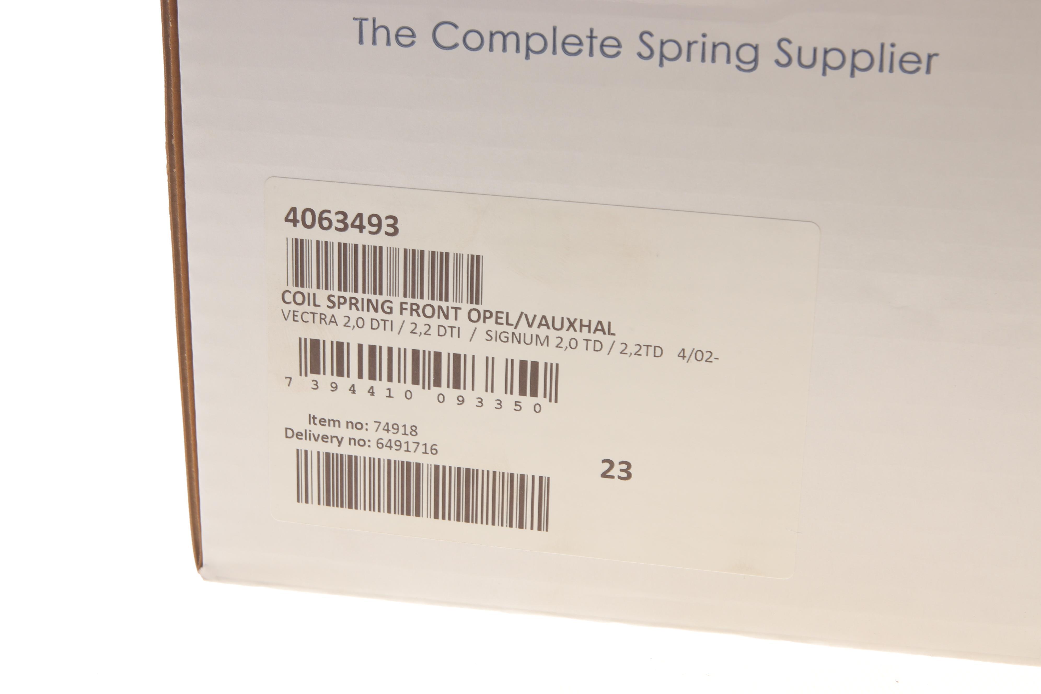 Пружина (передня) Opel Vectra C 2.0-2.2DTI 16V 02-06 (седан/шас.від 48045598)/(накл.з.ч/від 41048790