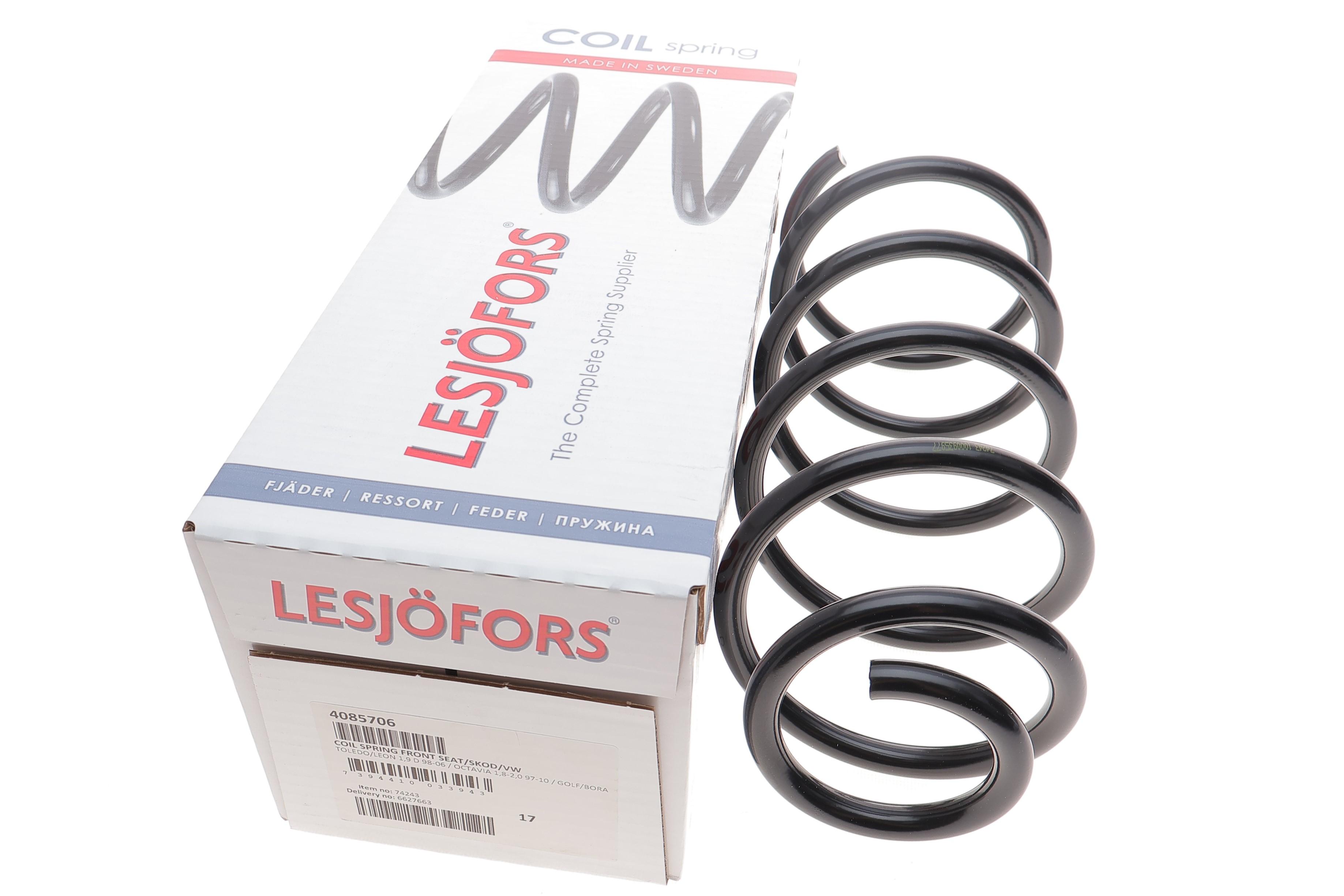 Пружина (передня) Seat Leon/Toledo 1.9TDI/SDI 99-06/Skoda Octavia 1.8/T/1.9SDI/TDI/2.0 96-10