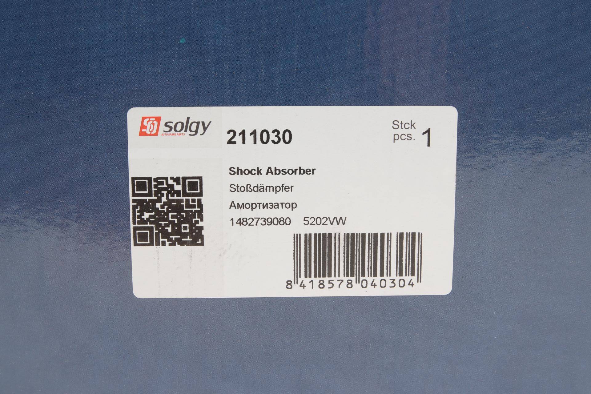 Амортизатор (передній) Fiat Scudo 96-06 (масляний) (Масло)