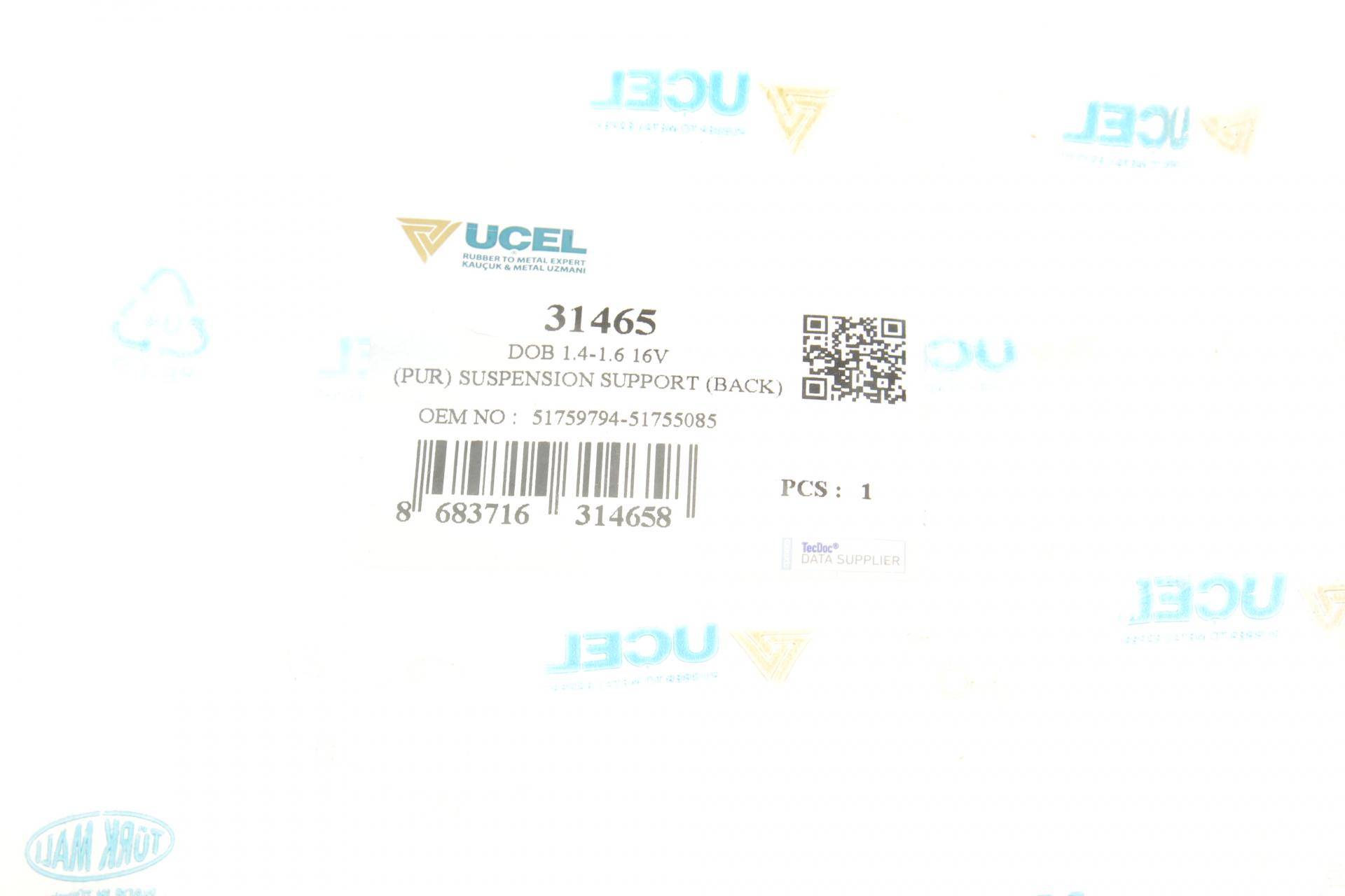 Відбійник ресори (задньої) Fiat Doblo 05-