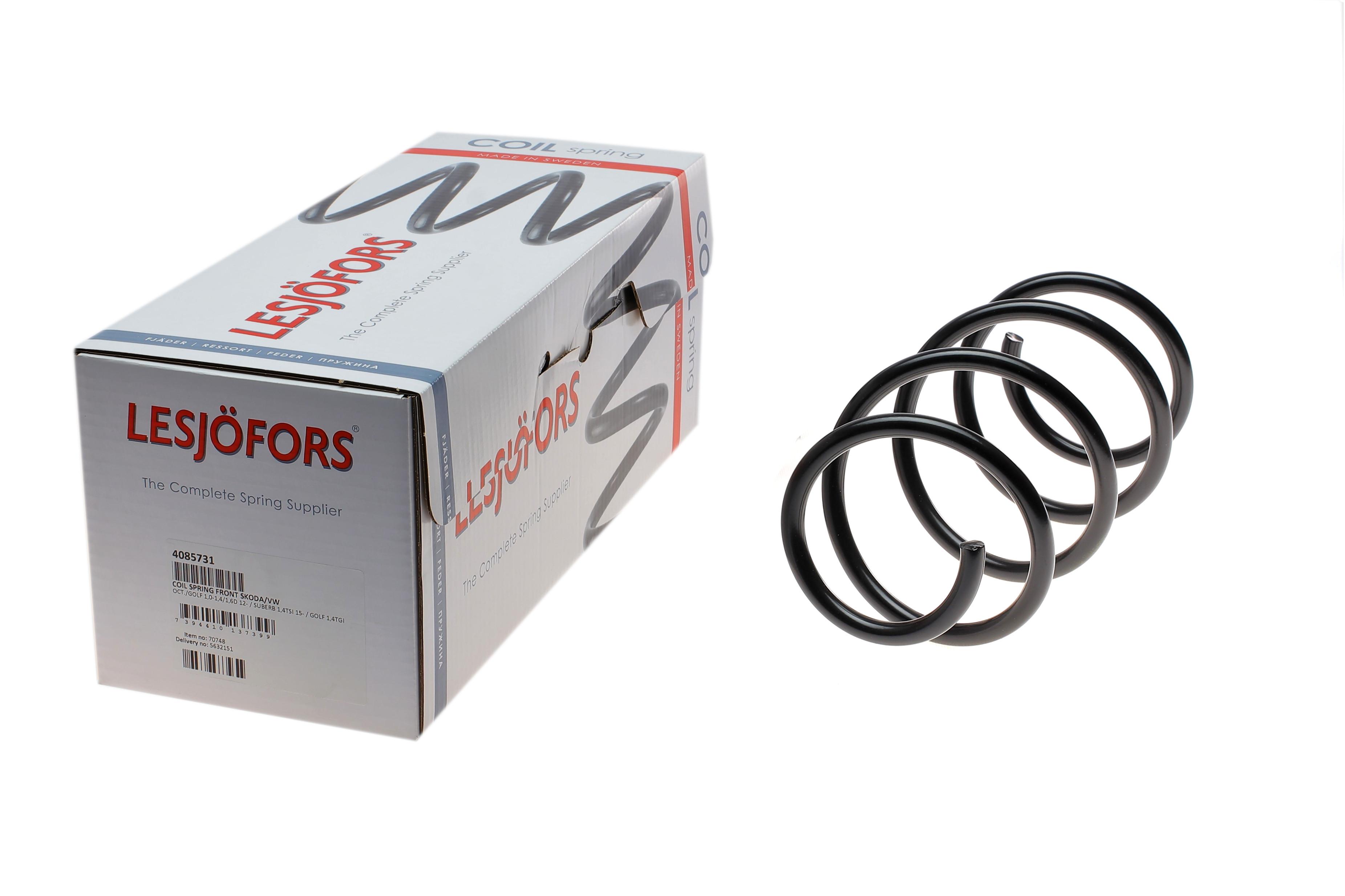 Пружина (передня) Skoda SuperB 1.4TSI 15-/Octavia III 1.6TDI МКПП/VW Golf VII 1.0-1.4TSI АКПП 12-