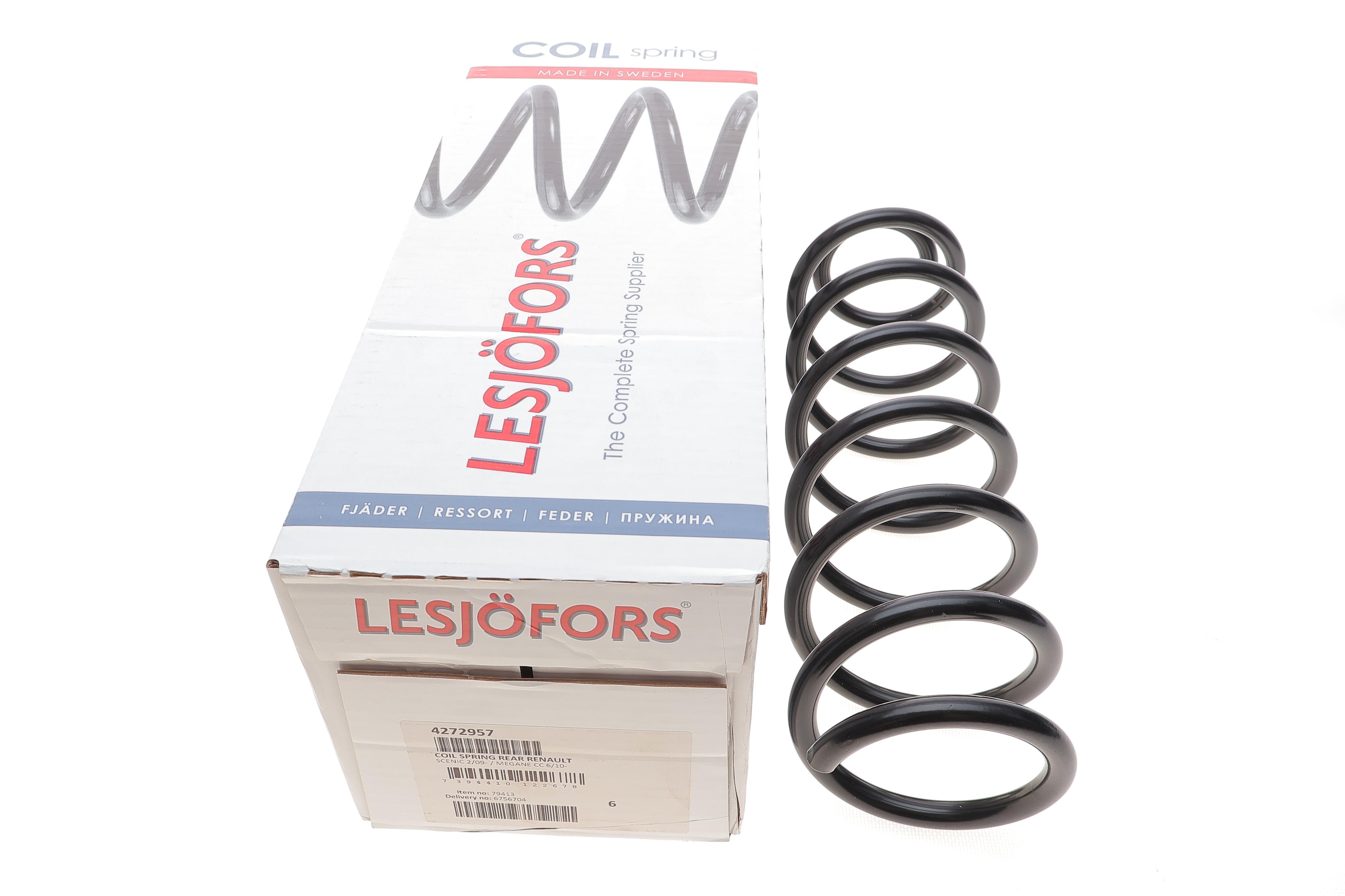 Пружина (задня) Renault Scenic III 1.4-2.0 16V/1.5-2.0dCi 09- (вен)