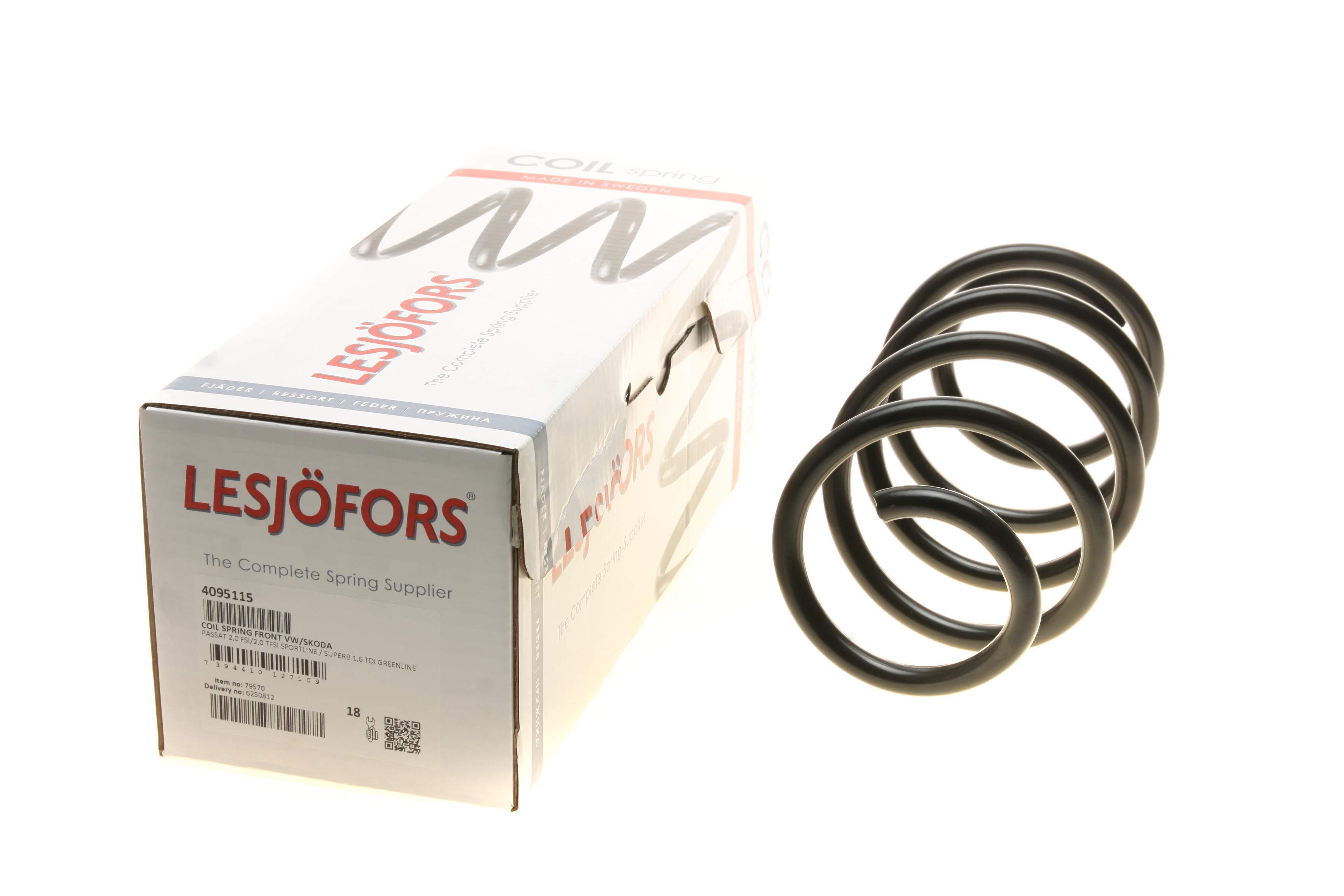 Пружина (передня) VW Passat B6/B7 2.0FSI 4motion/1.9-2.0TDI 05-14 (седан/універсал)(зі спорт.ход.ч)