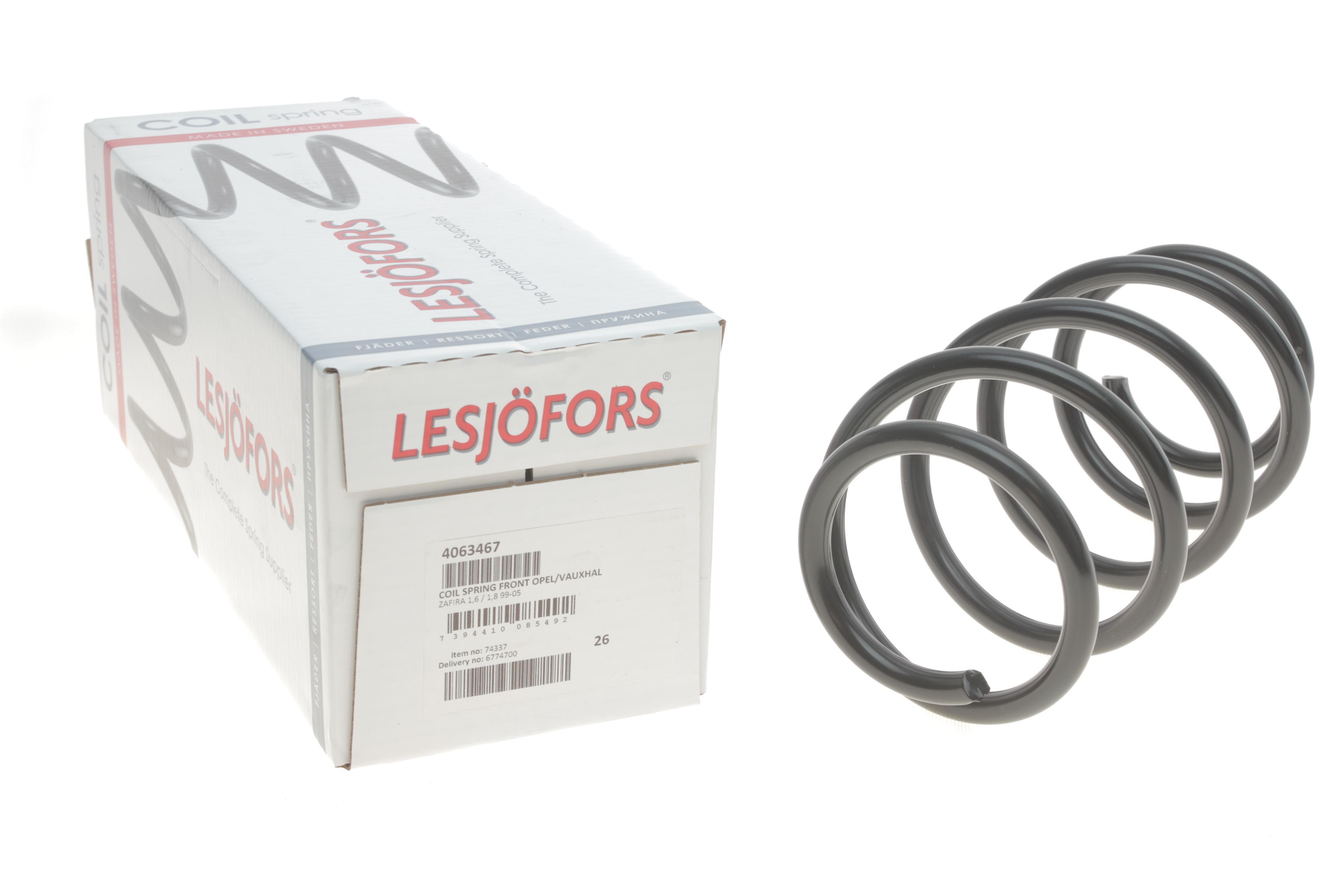 Пружина (передня) Opel Zafira A 1.6 16V/1.6CNG/1.8 16V/2.0OPC 99-05 (вен)