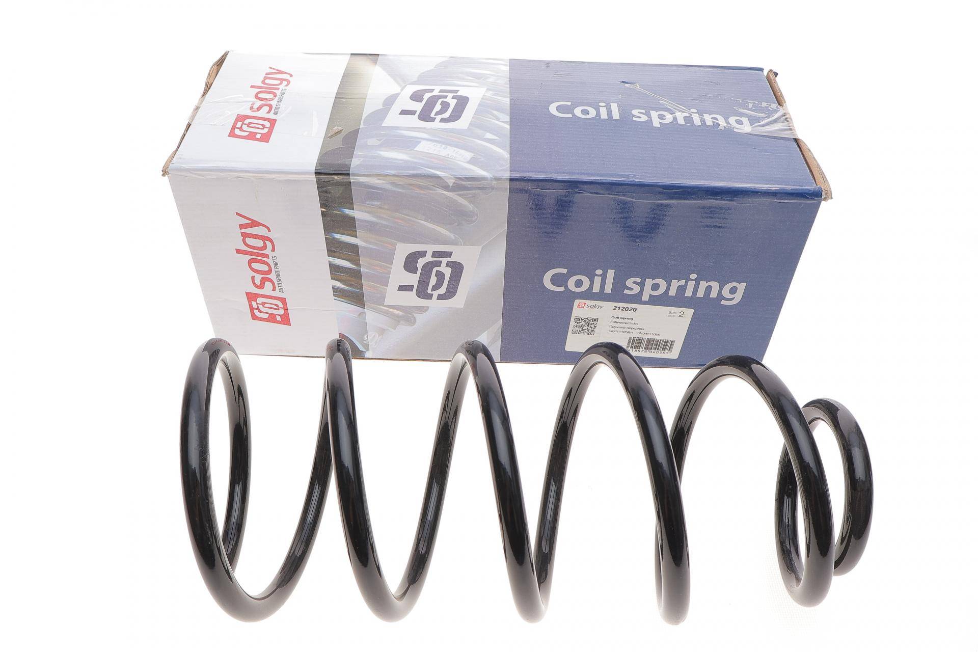 Пружина (передня) Skoda Octavia I 1.4/1.4 16V/1.6 96-10 (універсал/нах.зад.частина)