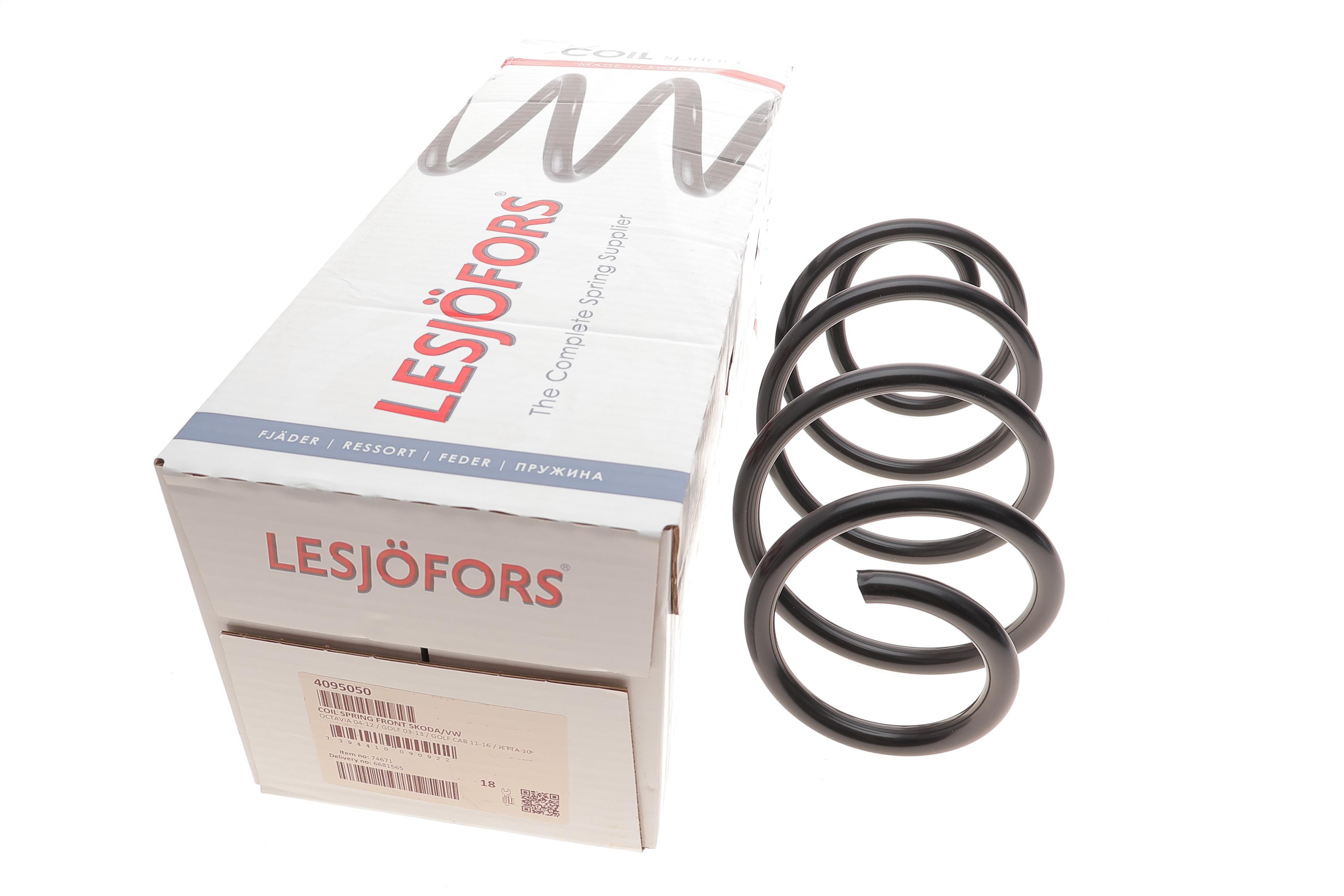 Пружина (передня) VW Golf V/VI/Skoda Octavia 1.9TDI/2.0/TDI/SDI/FSI/1.8TSI 03-13 (унив/накл.з.ч)