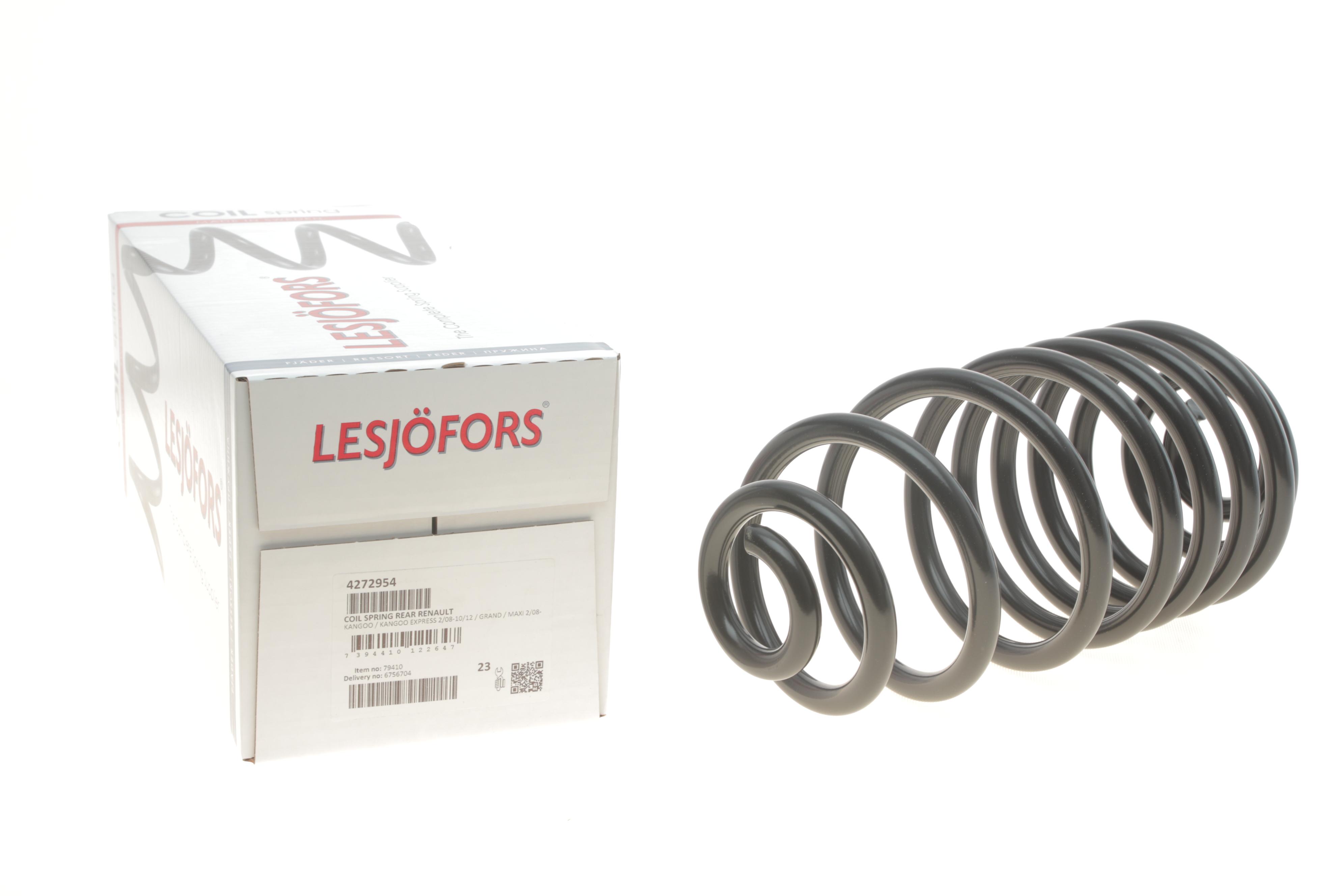 Пружина (задня) Renault Kangoo 1.5dCi/1.6 08- (вен/фургон) (осн:Kangoo/Kangoo Express/Grand Kangoo)