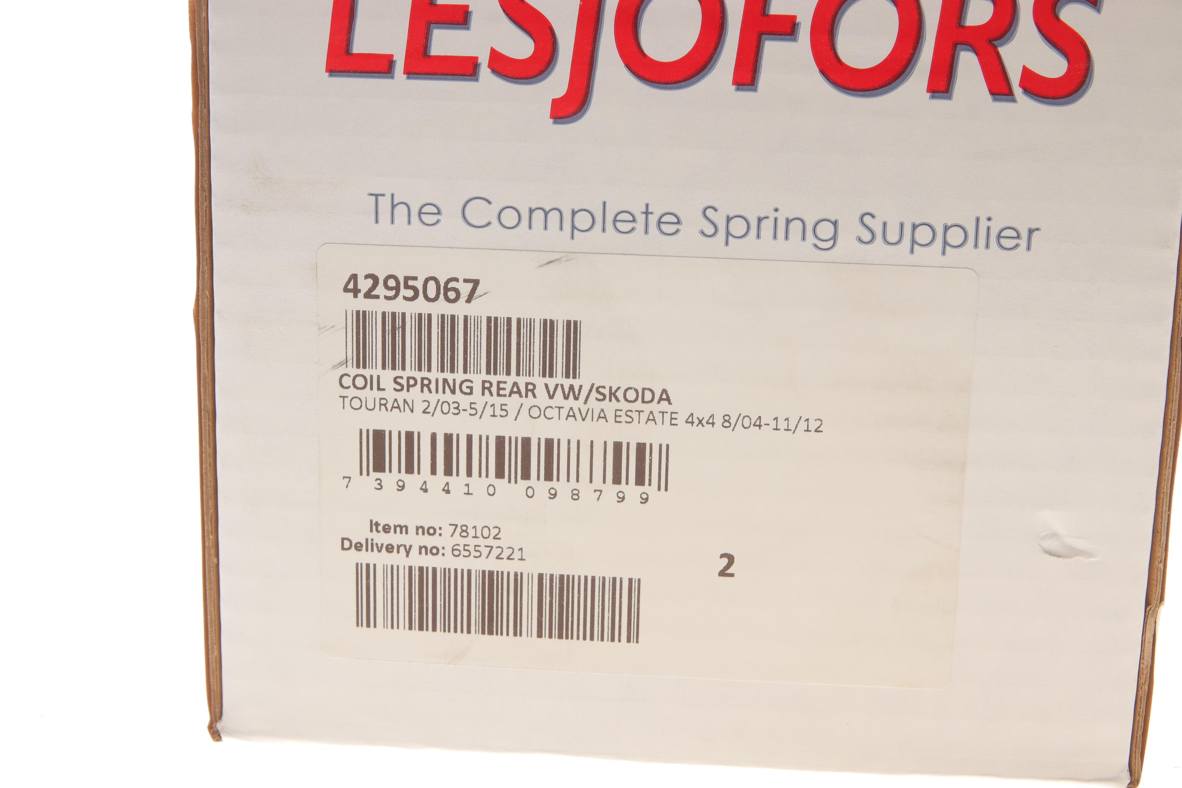 Пружина (задня) VW Touran 1.2-1.4TSI/1.6-2.0TDI 03-15 (вен)/Skoda Octavia II Combi 04-13 (унів)