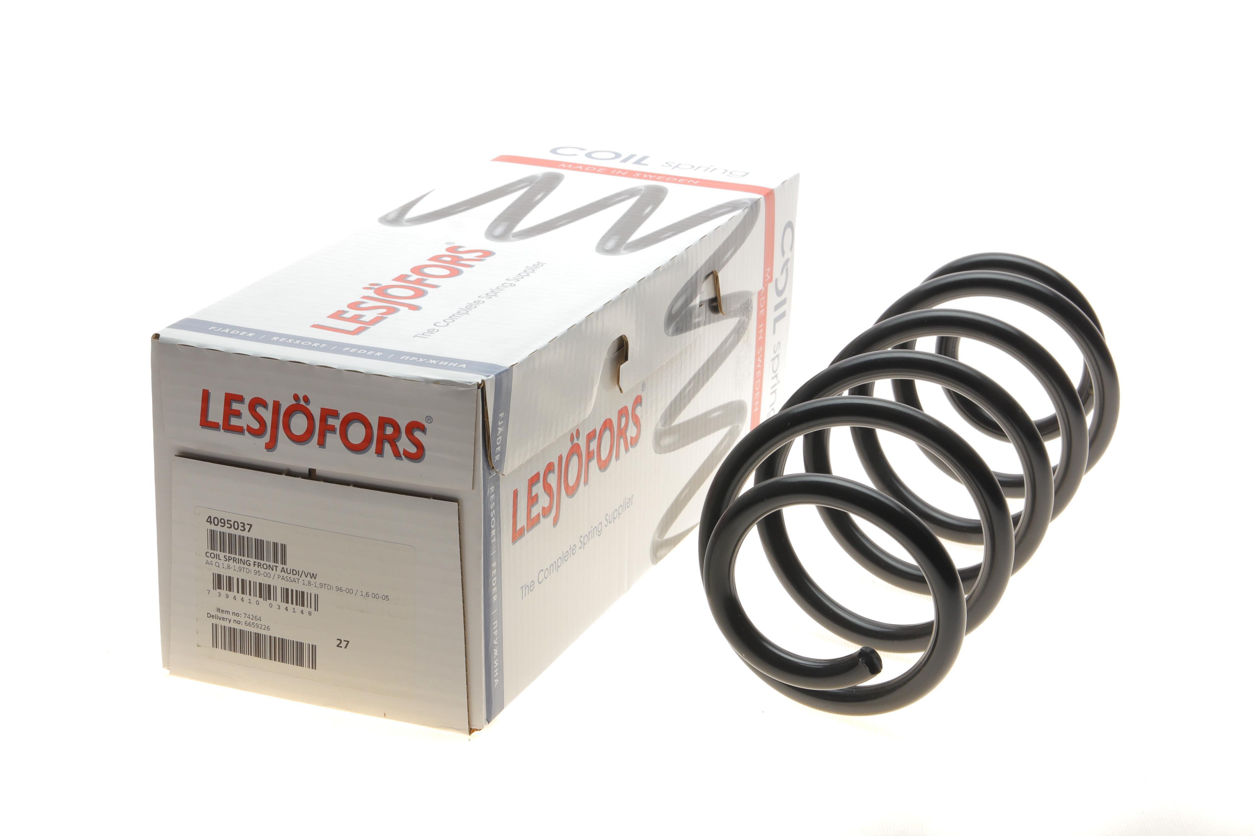 Пружина (передня) VW Passat B5 1.8/1.8T/1.9TDI 96-00/B5.5 1.6 00-05 (седан/універсал)