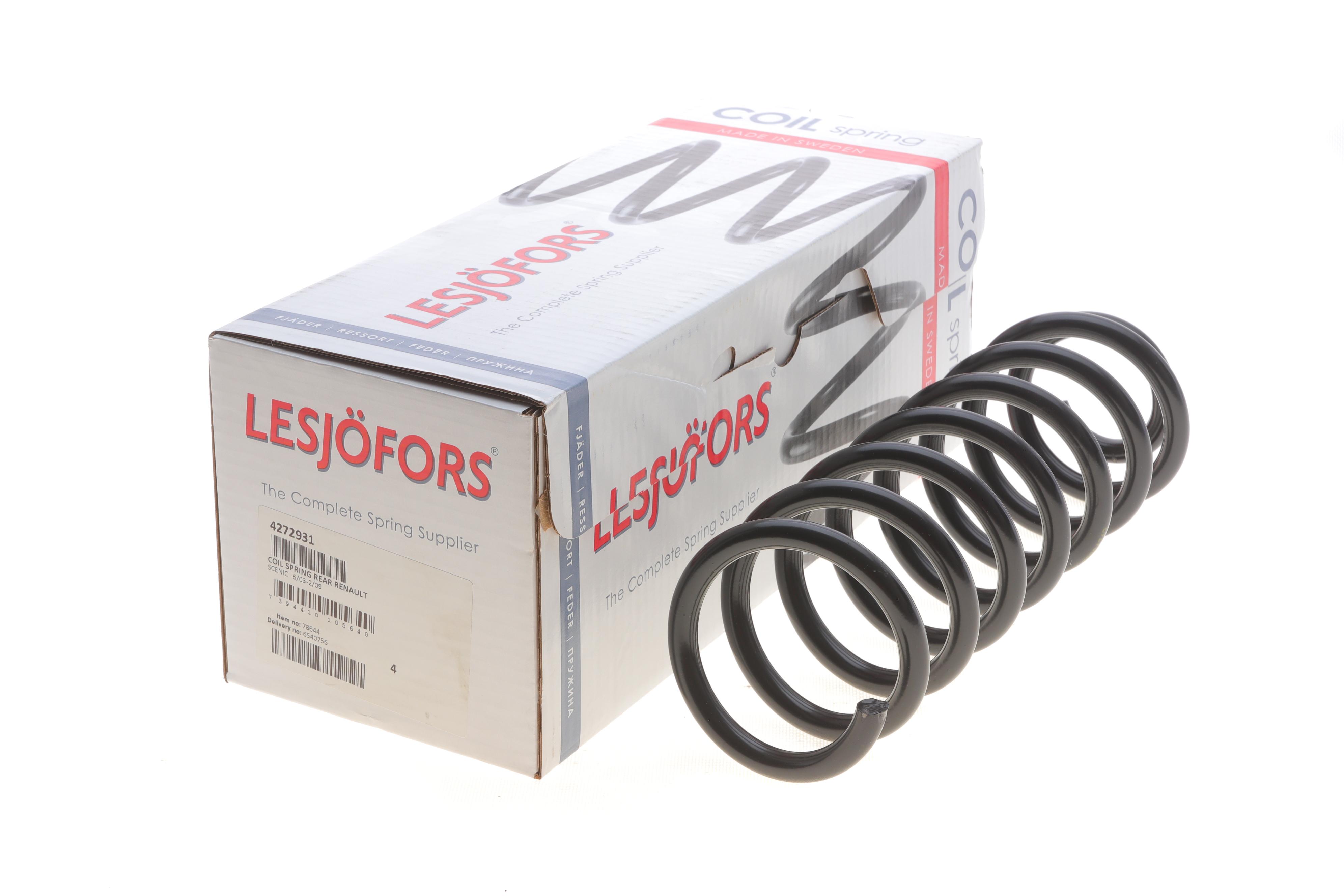 Пружина (задня) Renault Scenic II 1.4-2.0/1.5dCi/1.9dCi/2.0dCi 03-10 (вен)