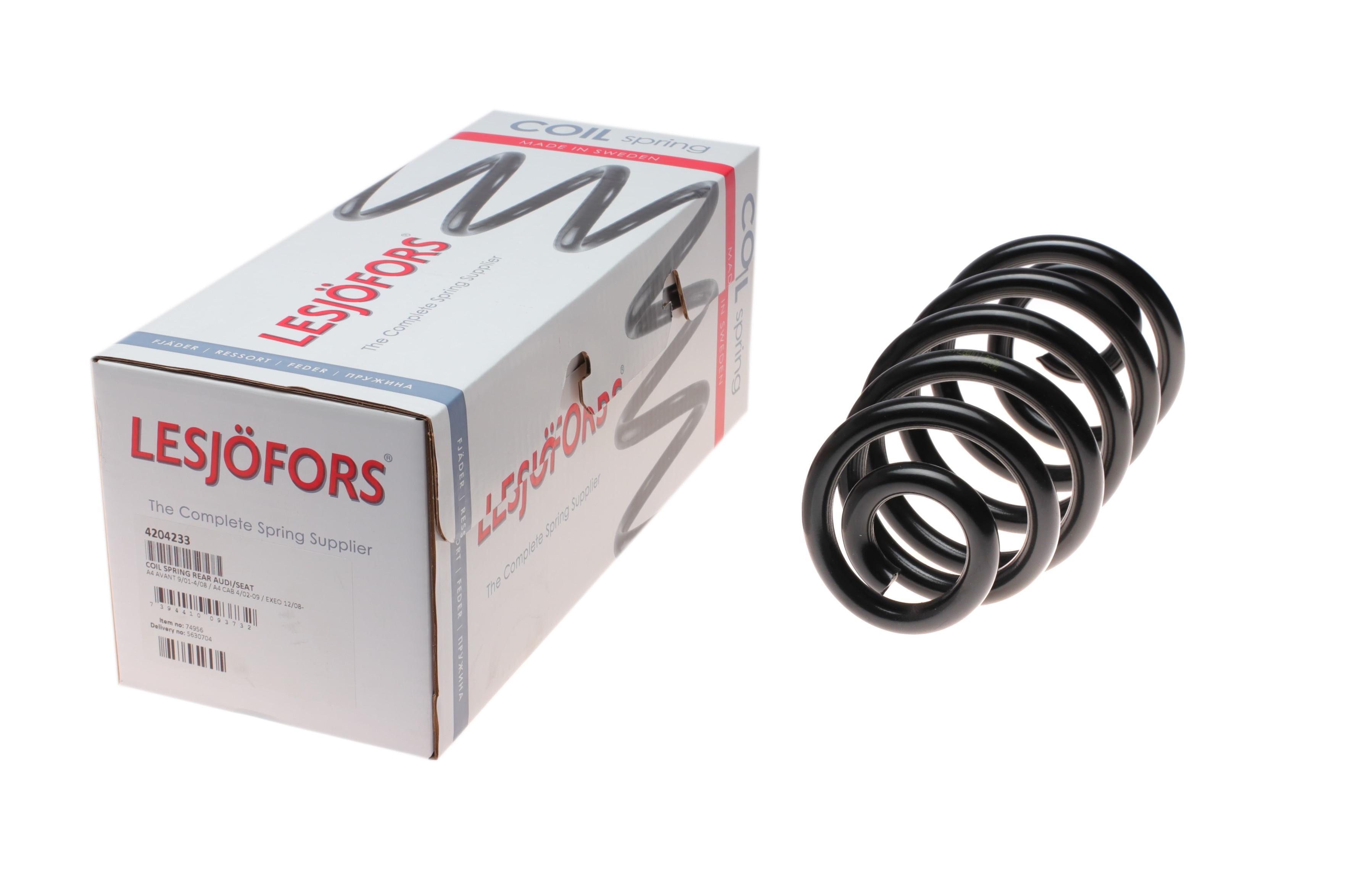 Пружина (задня) Audi A4 1.6-3.0/1.8T/1.9-2.7TDI/2.0FSI/TFSI +quattro 01-08 (унів.) (без спорт.х.ч)