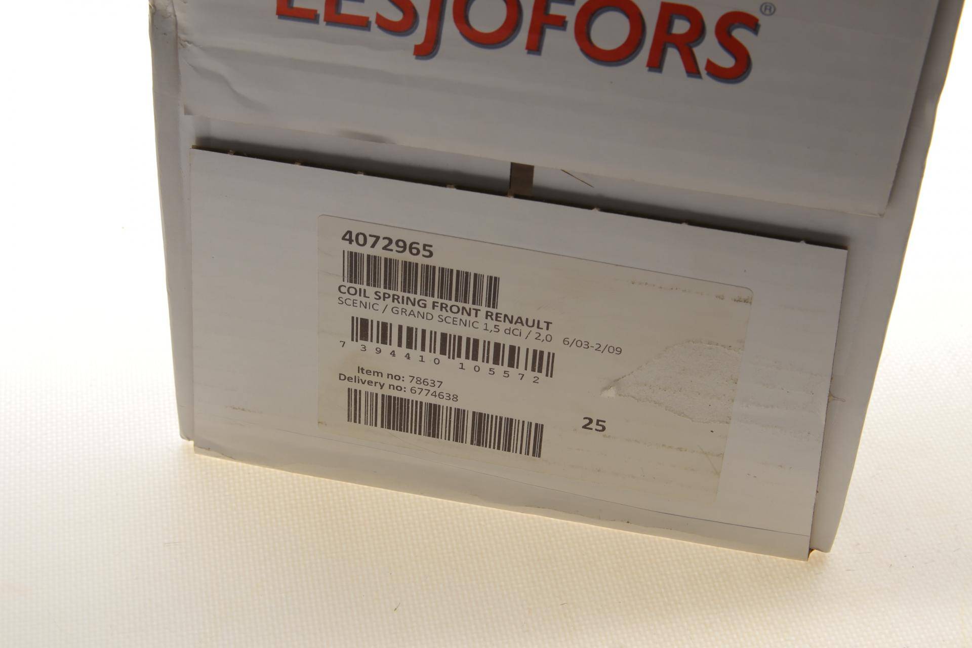 Пружина (передня) Renault Scenic II/Grand Scenic II 1.5dCi/2.0 03-10 (вен)