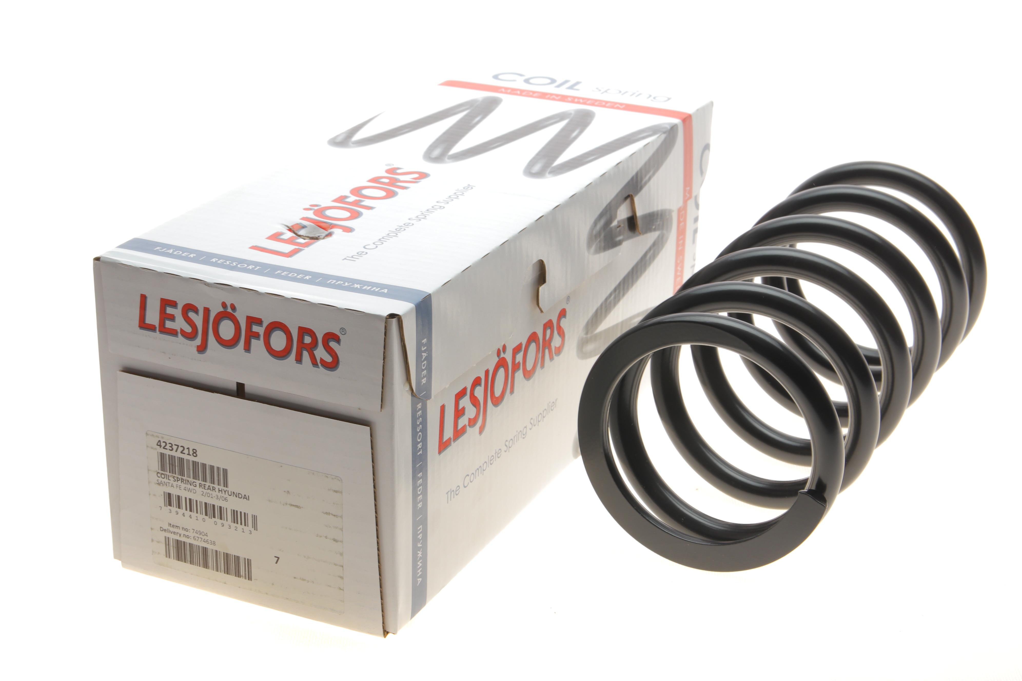 Пружина (задня) Hyundai Santa Fe I 2.0CRDi 4x4/2.4 16V 4x4/2.7 4x4/2.7 V6 4x4 01-06 (позашляховик)