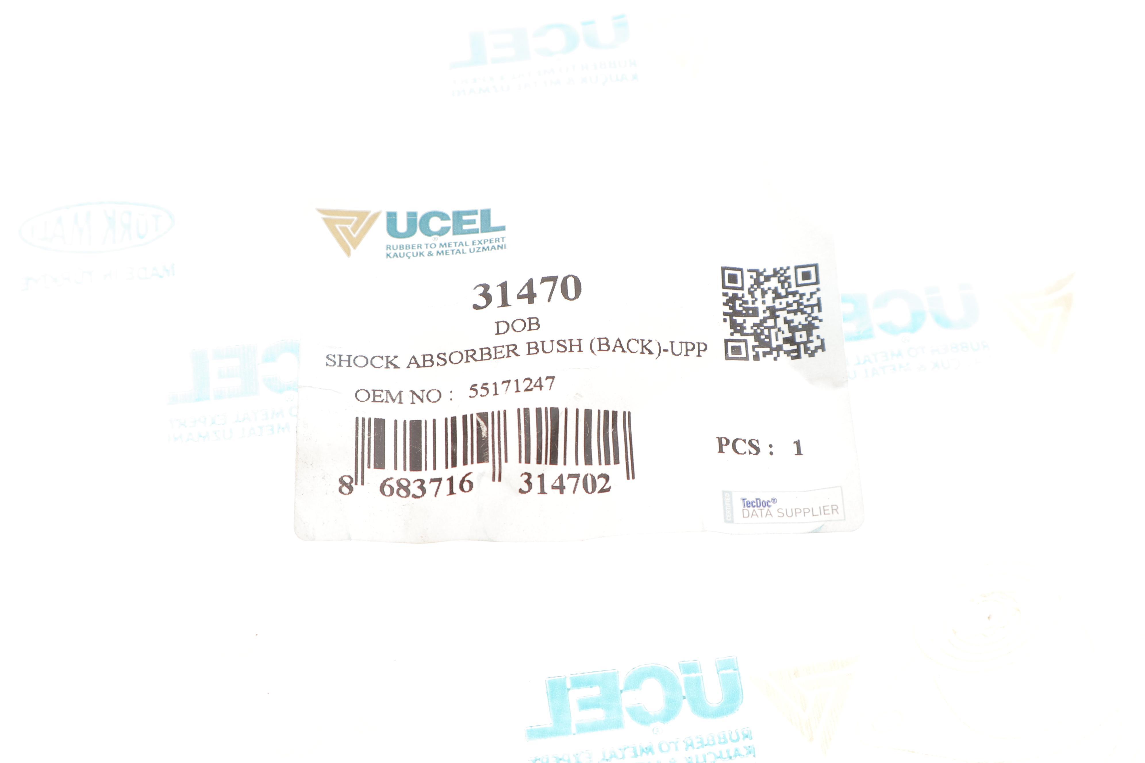 Сайлентблок амортизатора (заднього/верхнього) Fiat Doblo 01-