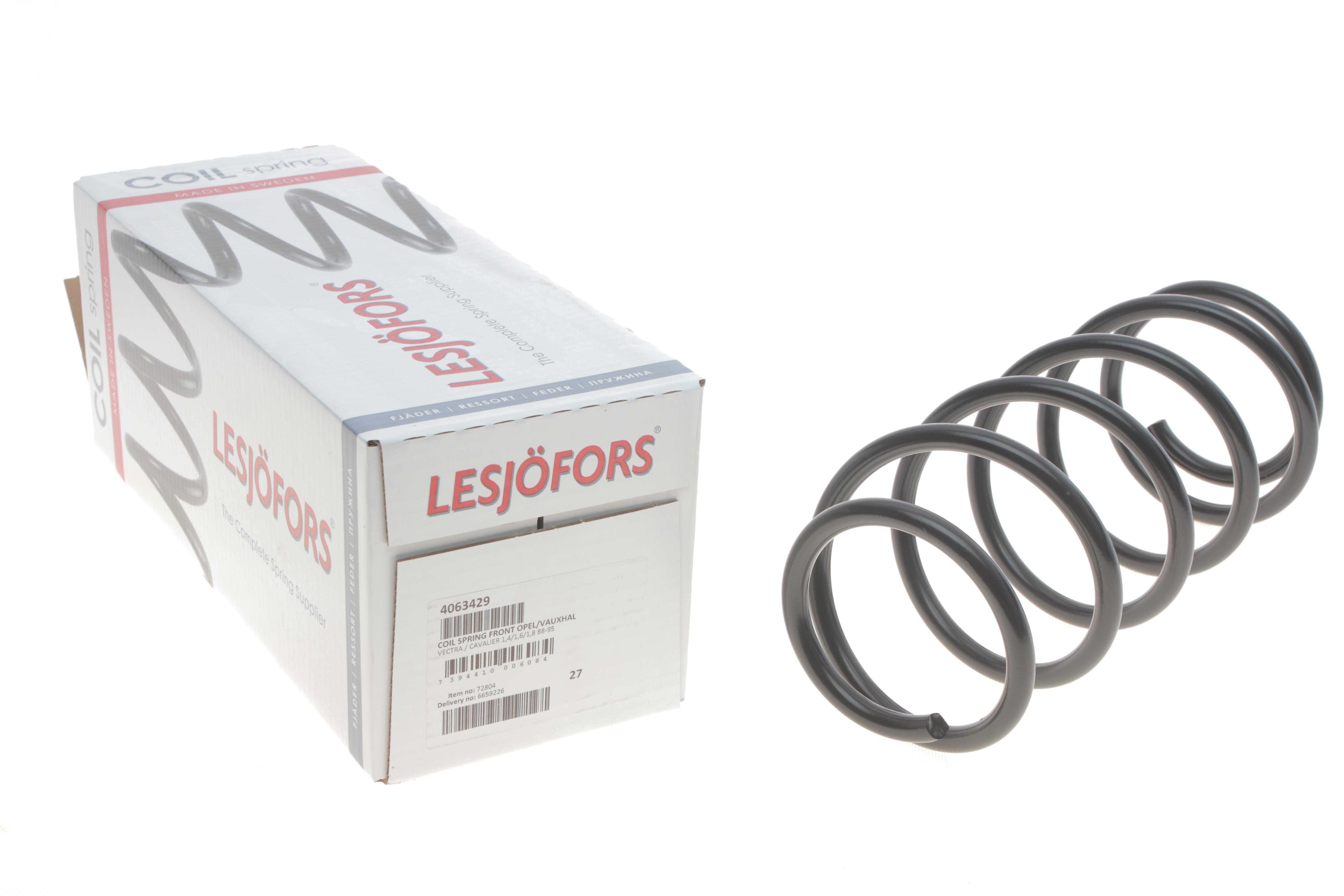 Пружина (передня) Opel Vectra A 1.4S/1.6/1.6i/1.8S/1.8i 88-95 (седан/нах.зад.частина)