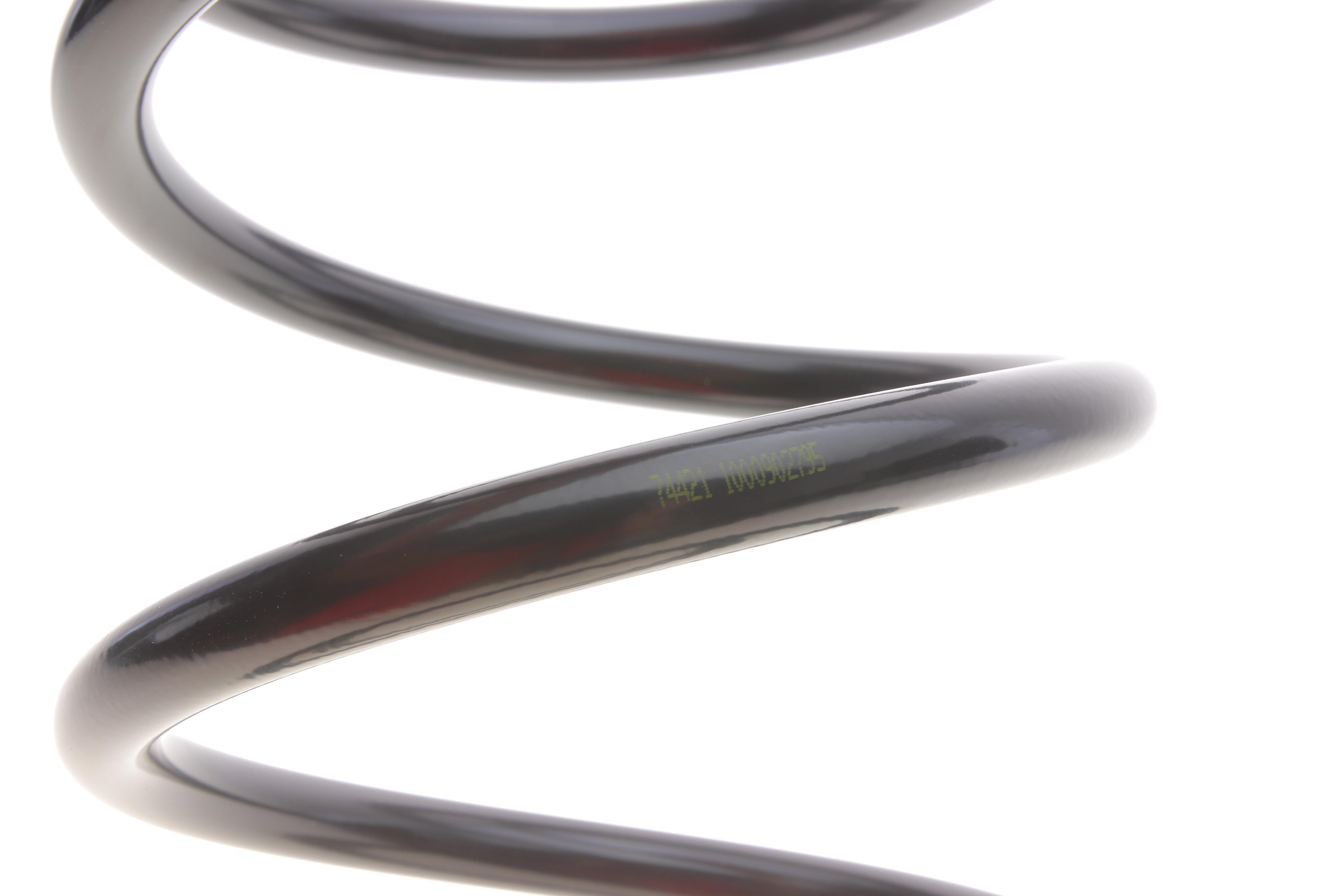 Пружина (передня) Ford Transit 2.0DI/TDCi V184 00-06 (Модель 300S, 280M, 280S, 260S) FWD (червона)