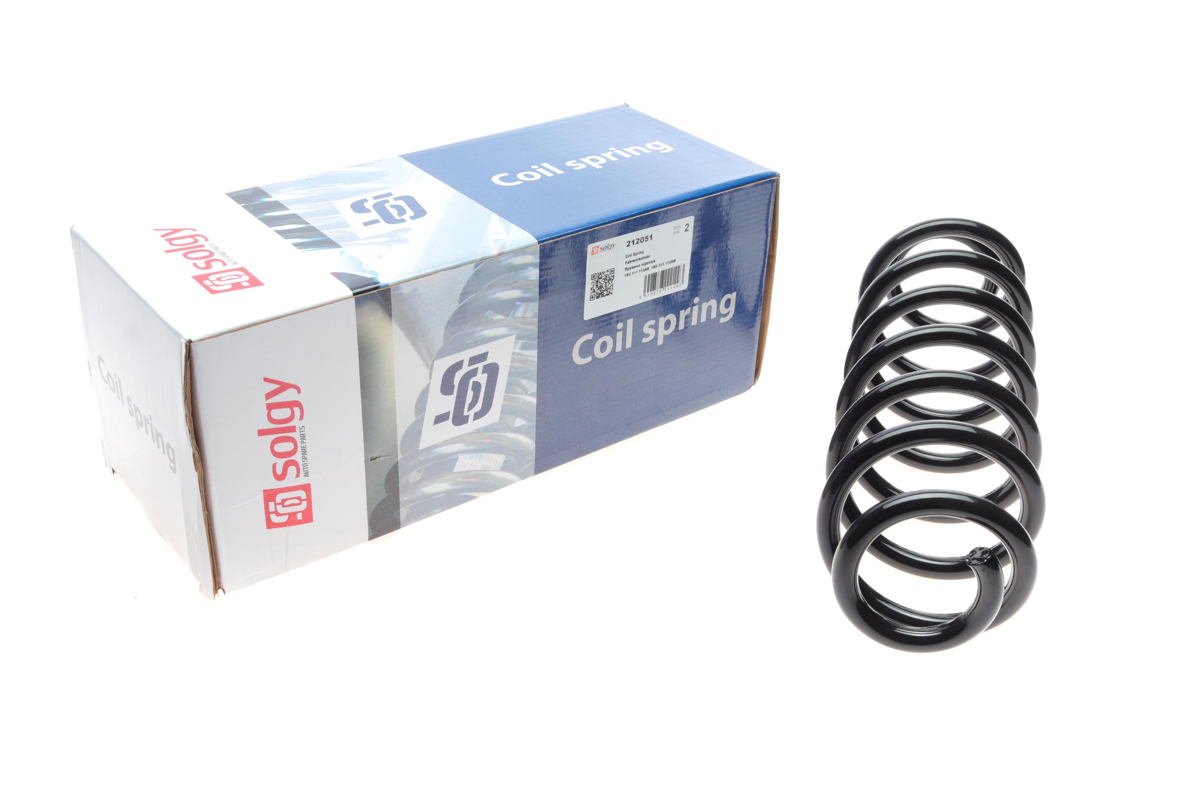 Пружина (задня) VW Touran 1.2-1.4TSI/1.6-2.0TDI 03-15/Skoda Octavia II Combi 04-13