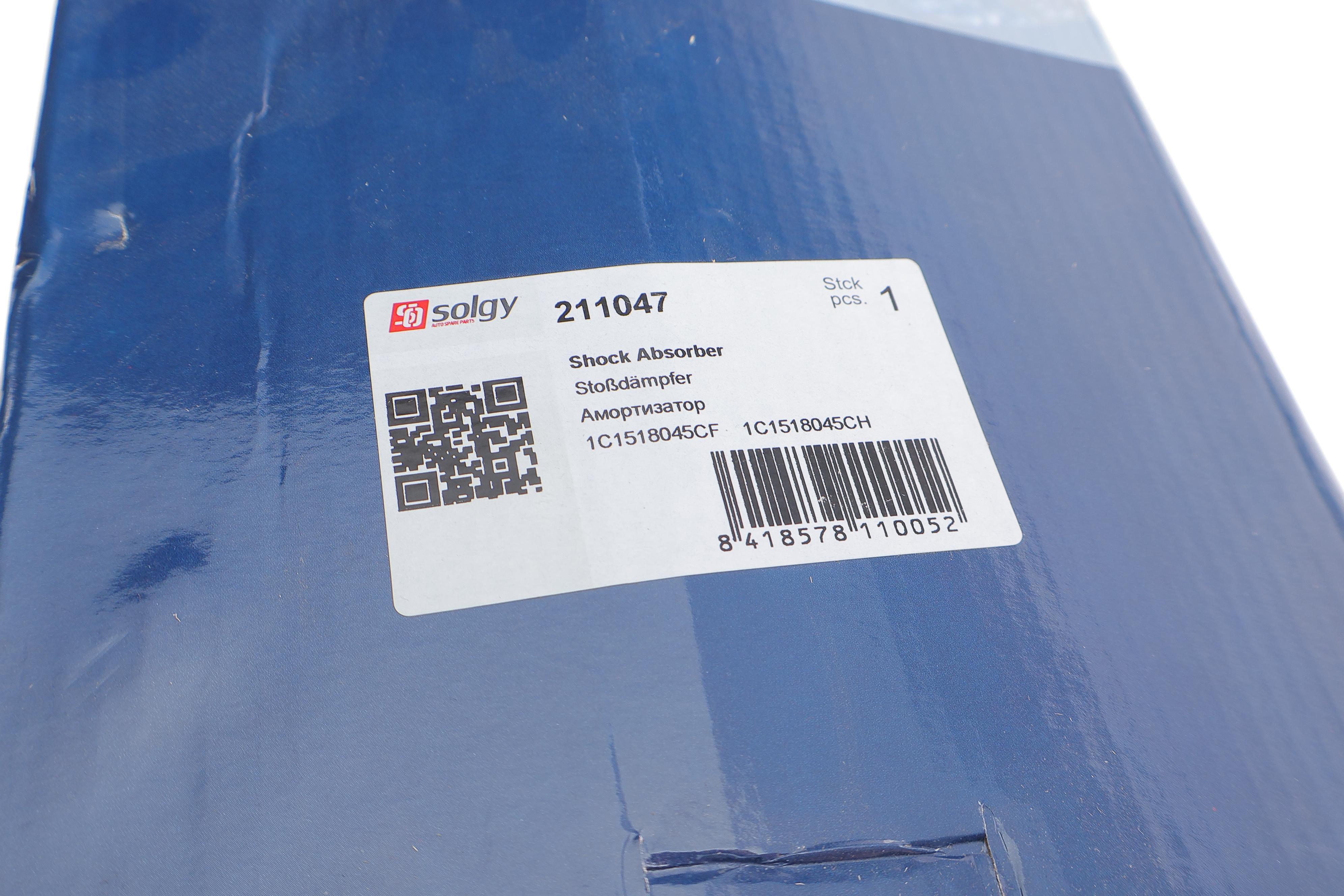 Амортизатор (передній) Ford Transit 00- (пильник + відбійник) (Газ)