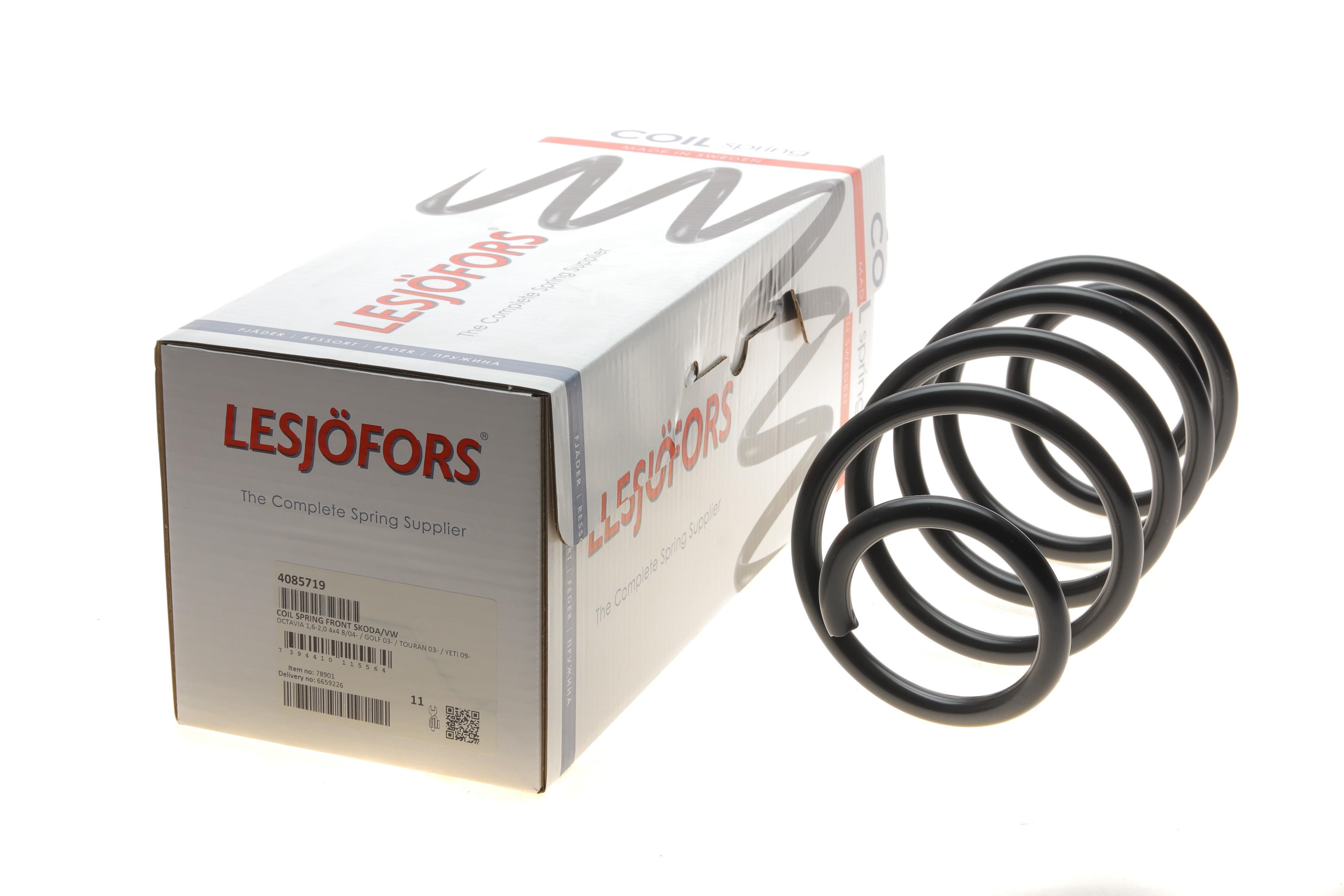 Пружина (передня) Skoda Octavia II 1.6-2.0TDI/FSI 4x4/1.8TSI/VW Touran 1.4TSI/1.9-2.0TDI 03-15