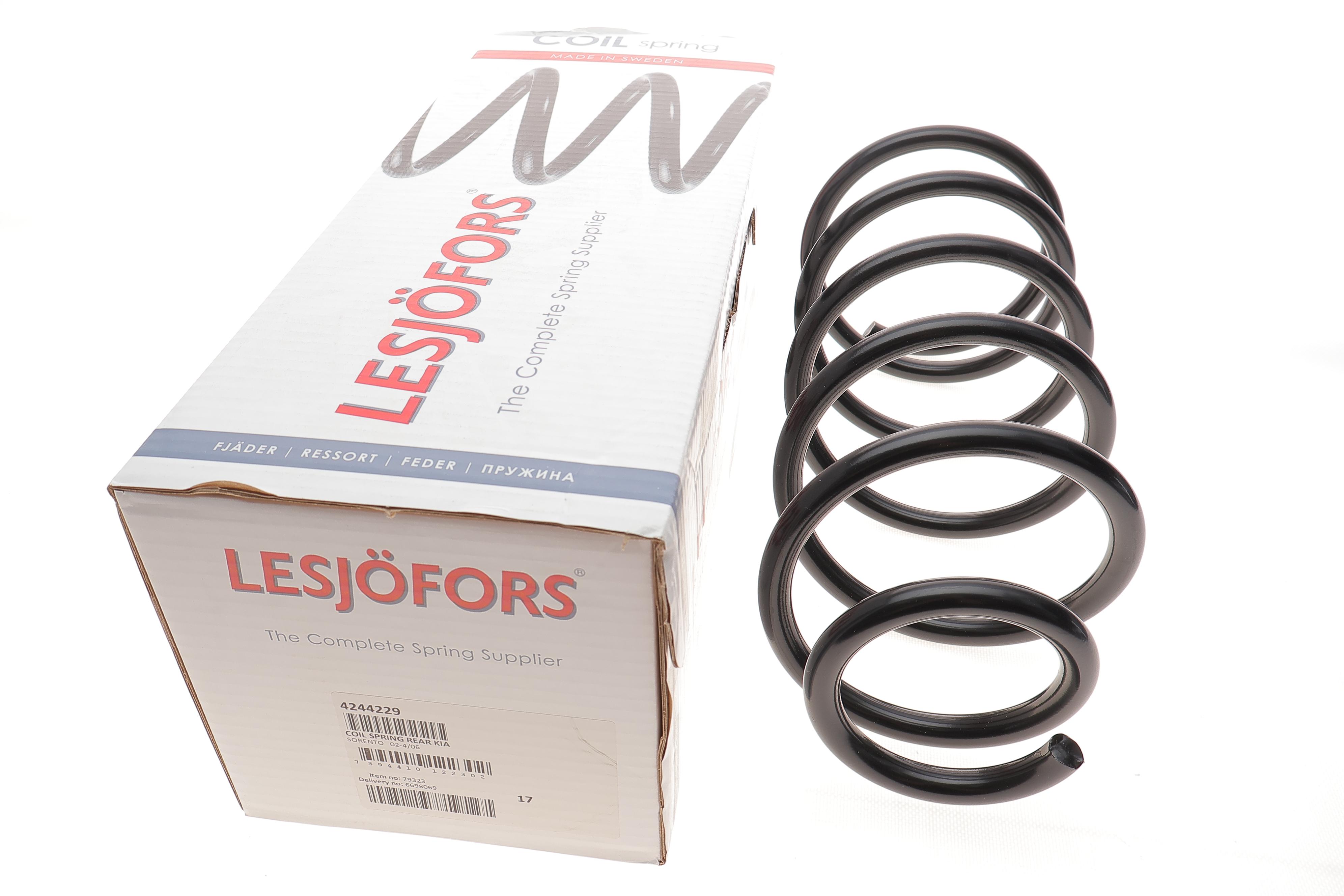 Пружина (задня) Kia Sorento I 2.4/2.5CRDi/3.5 V6 4WD 02-06 (SUV)