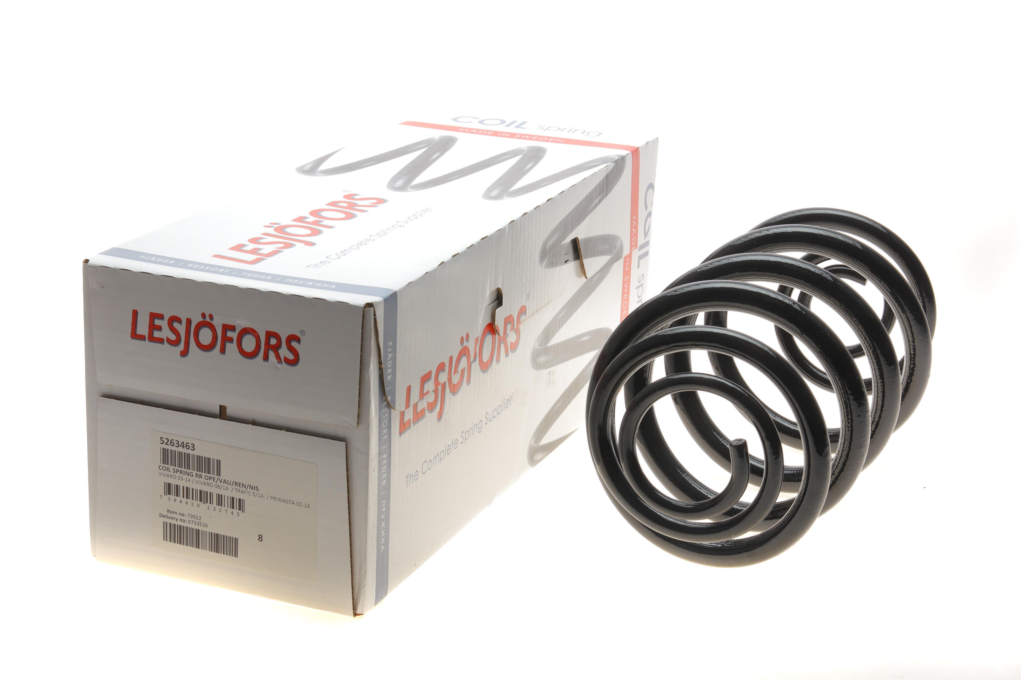 Пружина (задня) Renault Trafic II/III 1.6-2.5dCi 02-/Opel Vivaro A/B 01- (фургон) (з непост.d)