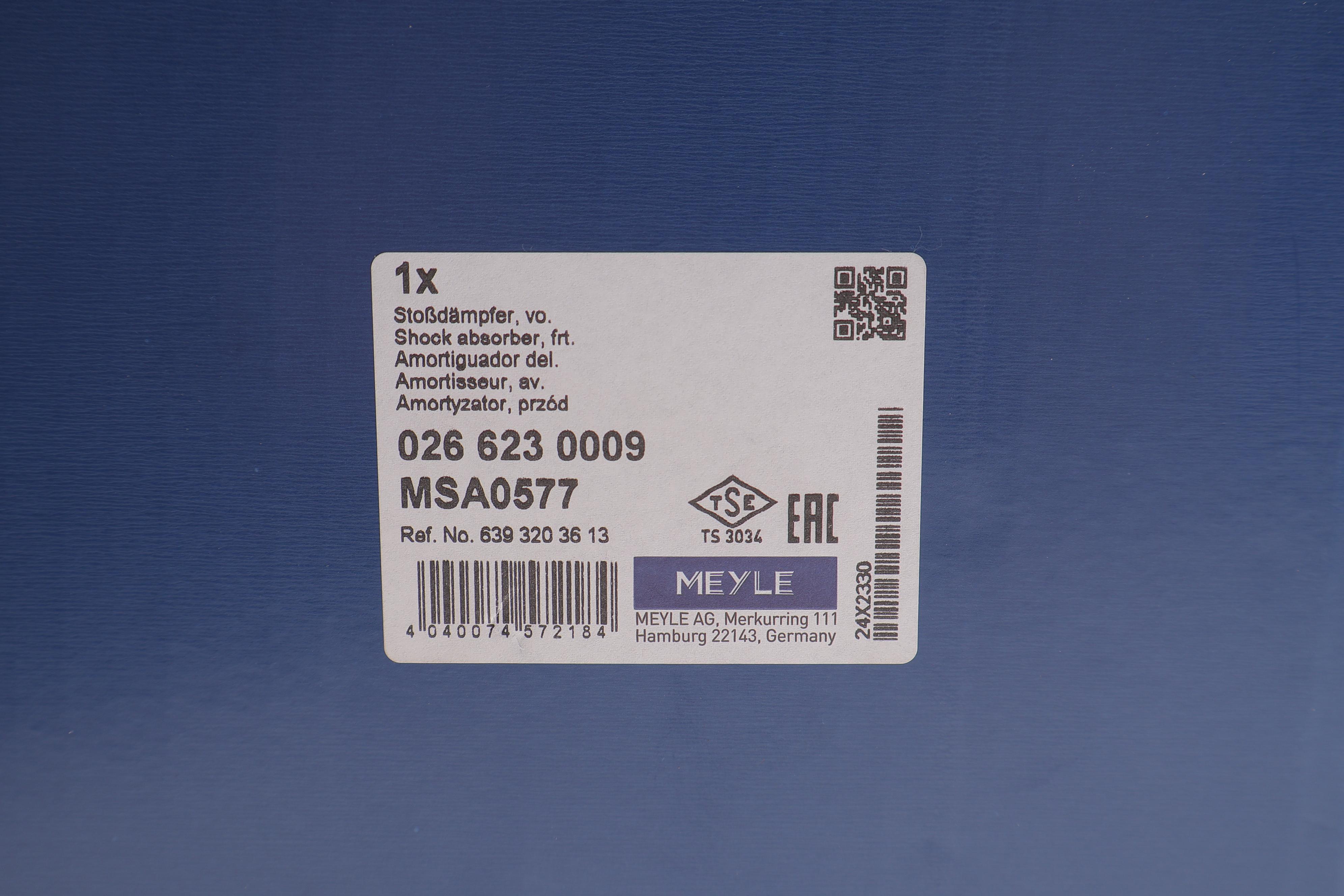 Амортизатор (передній) MB Vito (W639) 03-