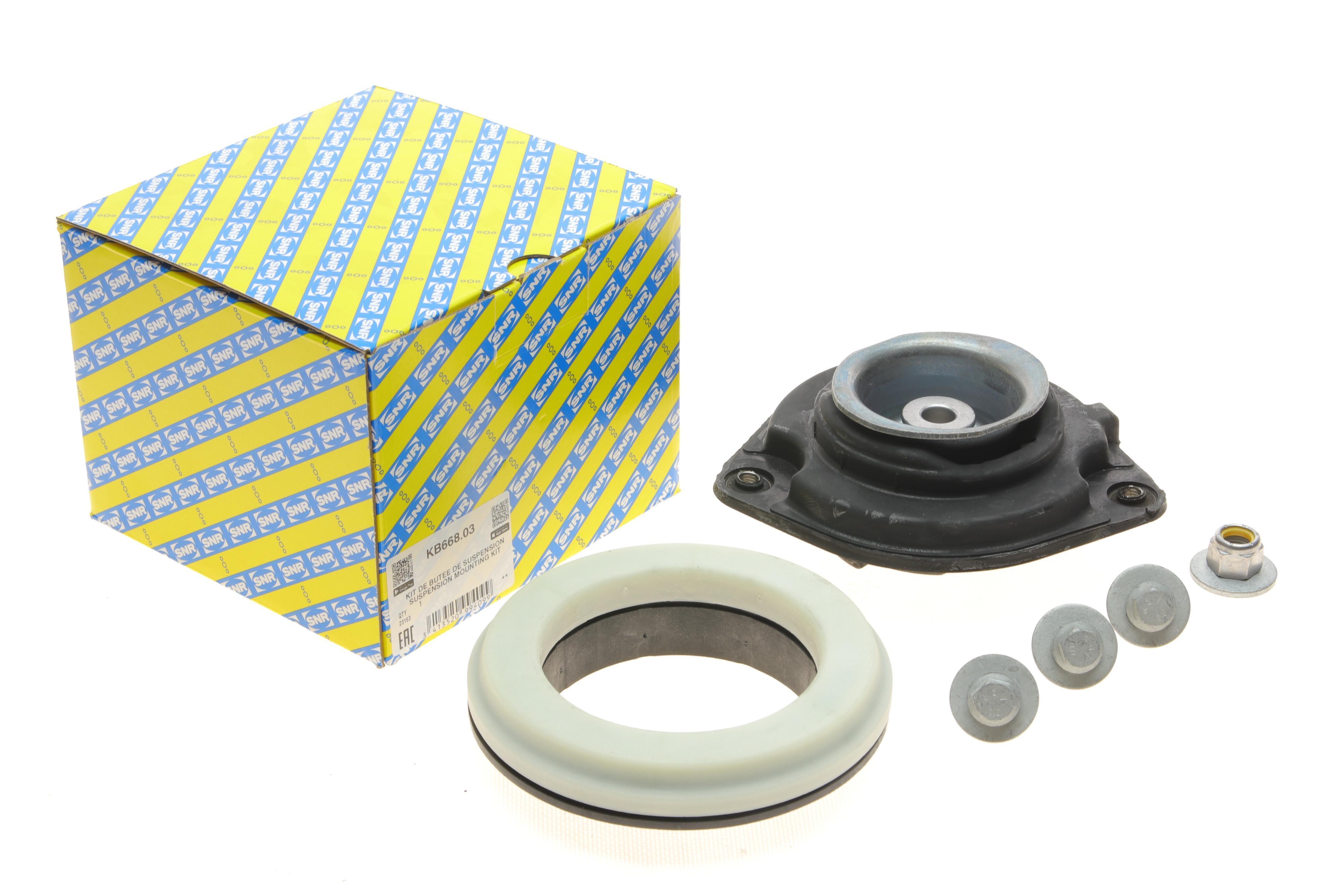 Подушка амортизатора (переднього) + підшипник Nissan Qashqai 07- (R)