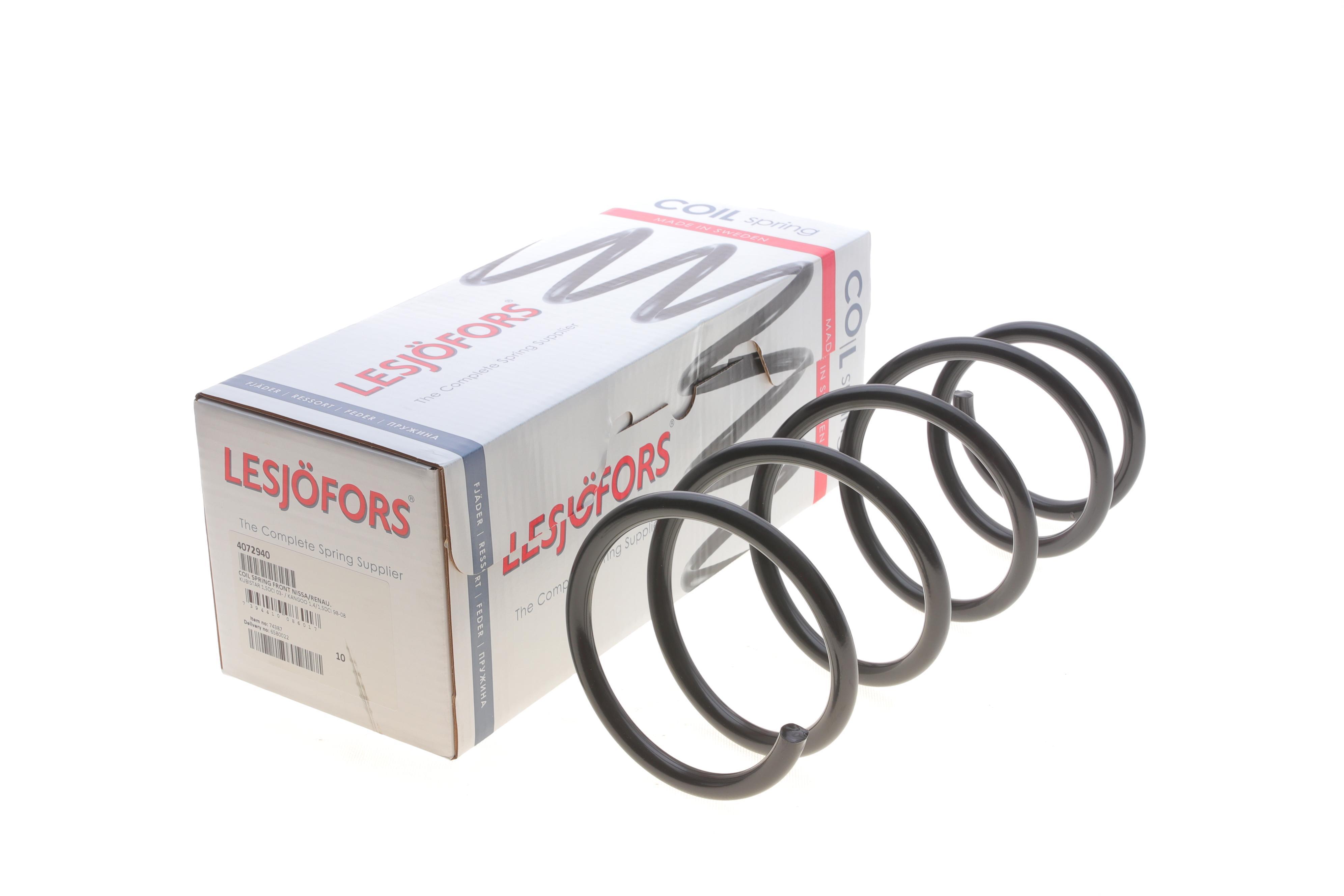 Пружина (передня) Renault Kangoo 1.4/1.5dCi 97- (вен/фургон)