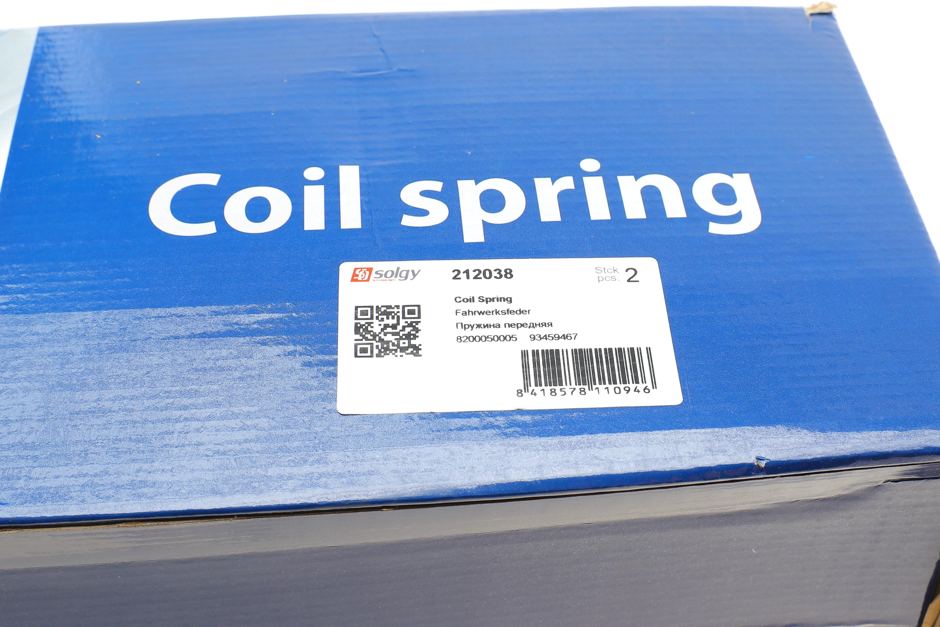 Пружина (задня) Renault Trafic III 1.6dCi 14-/Opel Vivaro A/B 01- (з пост.диам.)