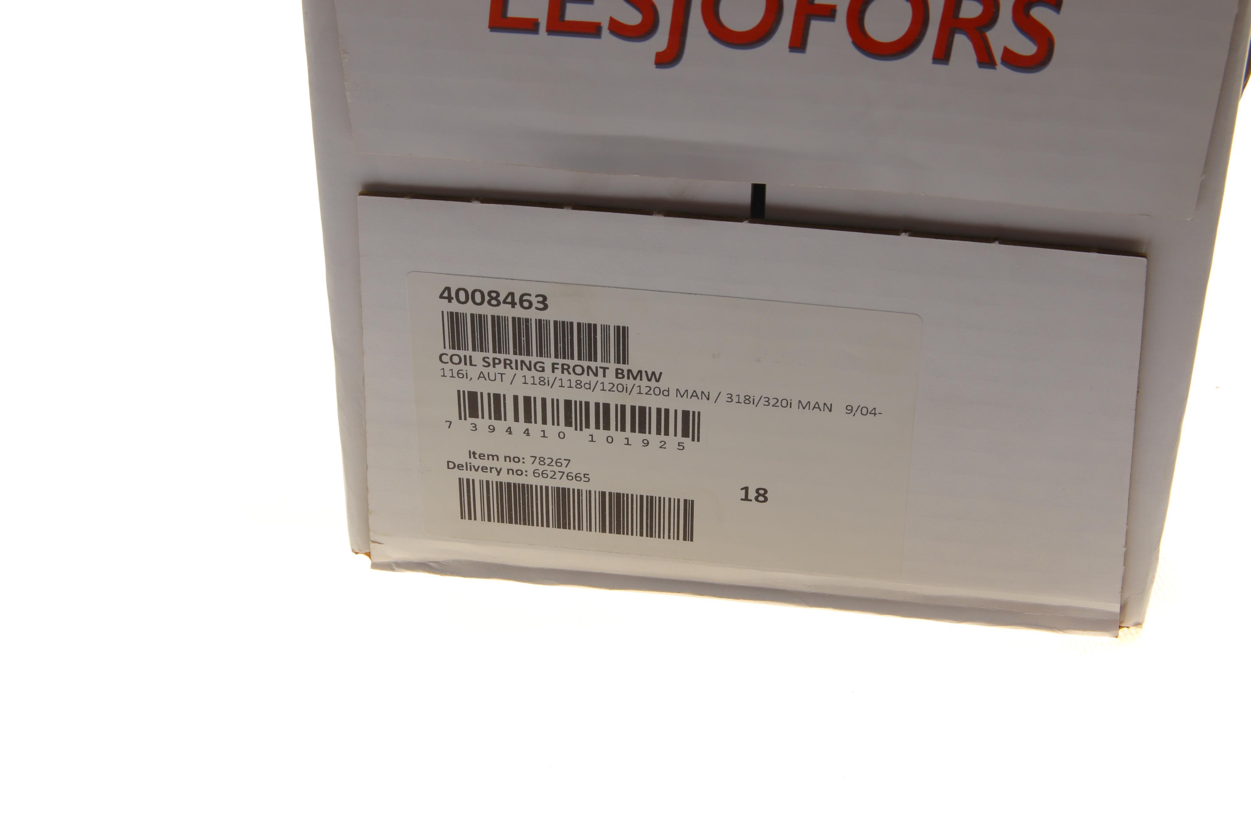 Пружина (передня) BMW 1 (E81/E87) 116-120i/d /3 (E90-E92) 316-320i 05-13 (седан/унив/хетчб/купе)