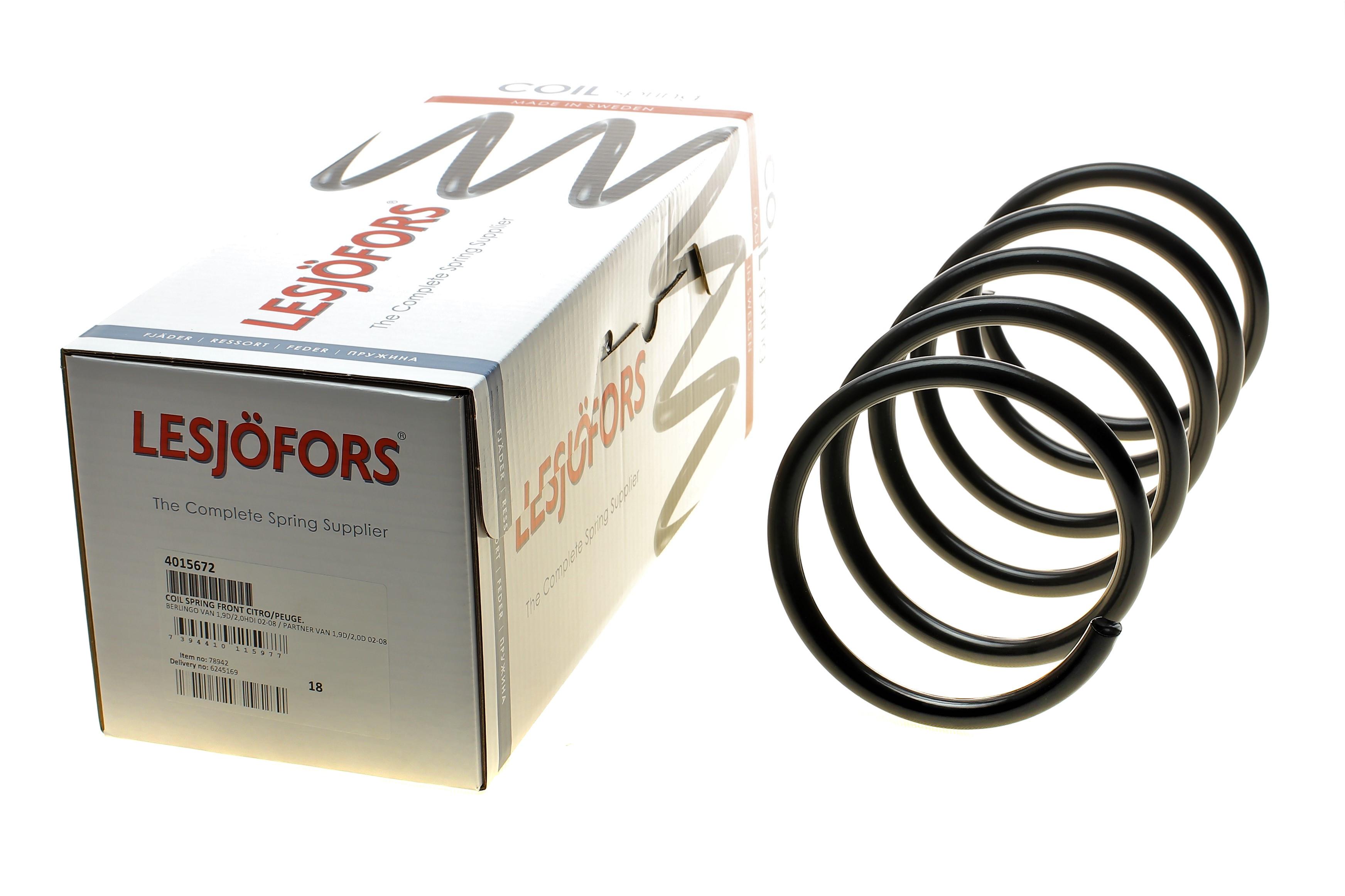 Пружина (передня) Citroen Berlingo/Peugeot Partner 1.9D/2.0HDi 02-15 (фургон/авт) (+АС)(нагр.800кг)