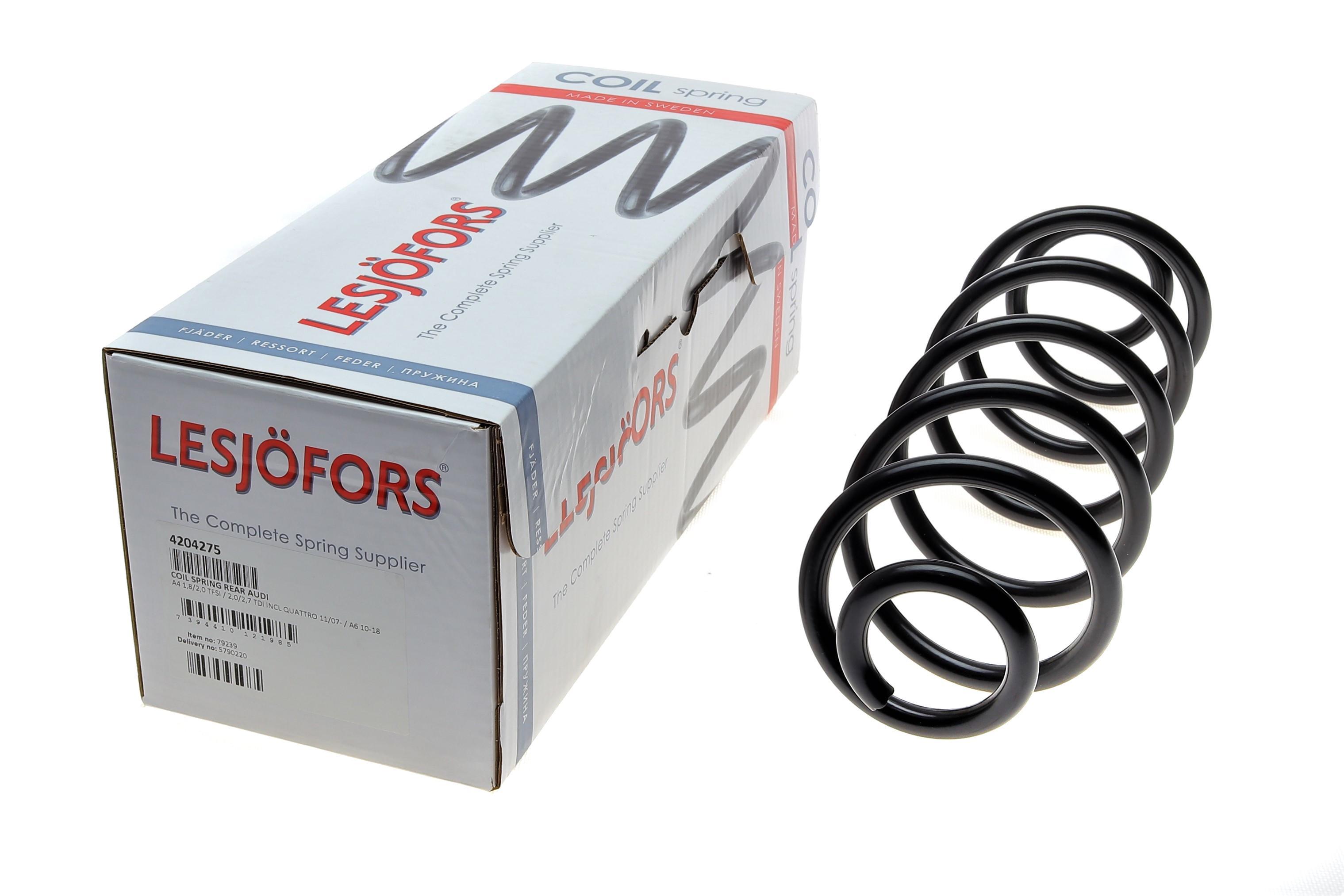 Пружина (задня) Audi A4/A6 1.8TFSI/2.0TDI/TFSI/2.7TDI/2.8FSI/3.0TDI 07-18 (седан) (без спорт.х.ч)