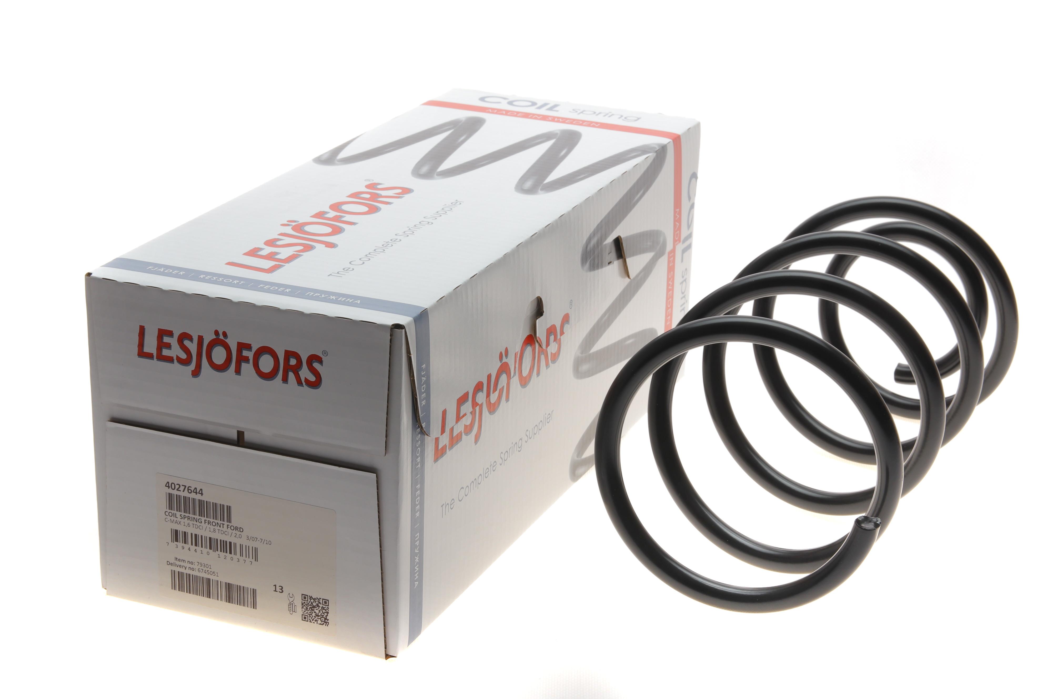 Пружина (передня) Ford C-Max 1.6TDCi/1.8TDCi/2.0 07-10 (вен)