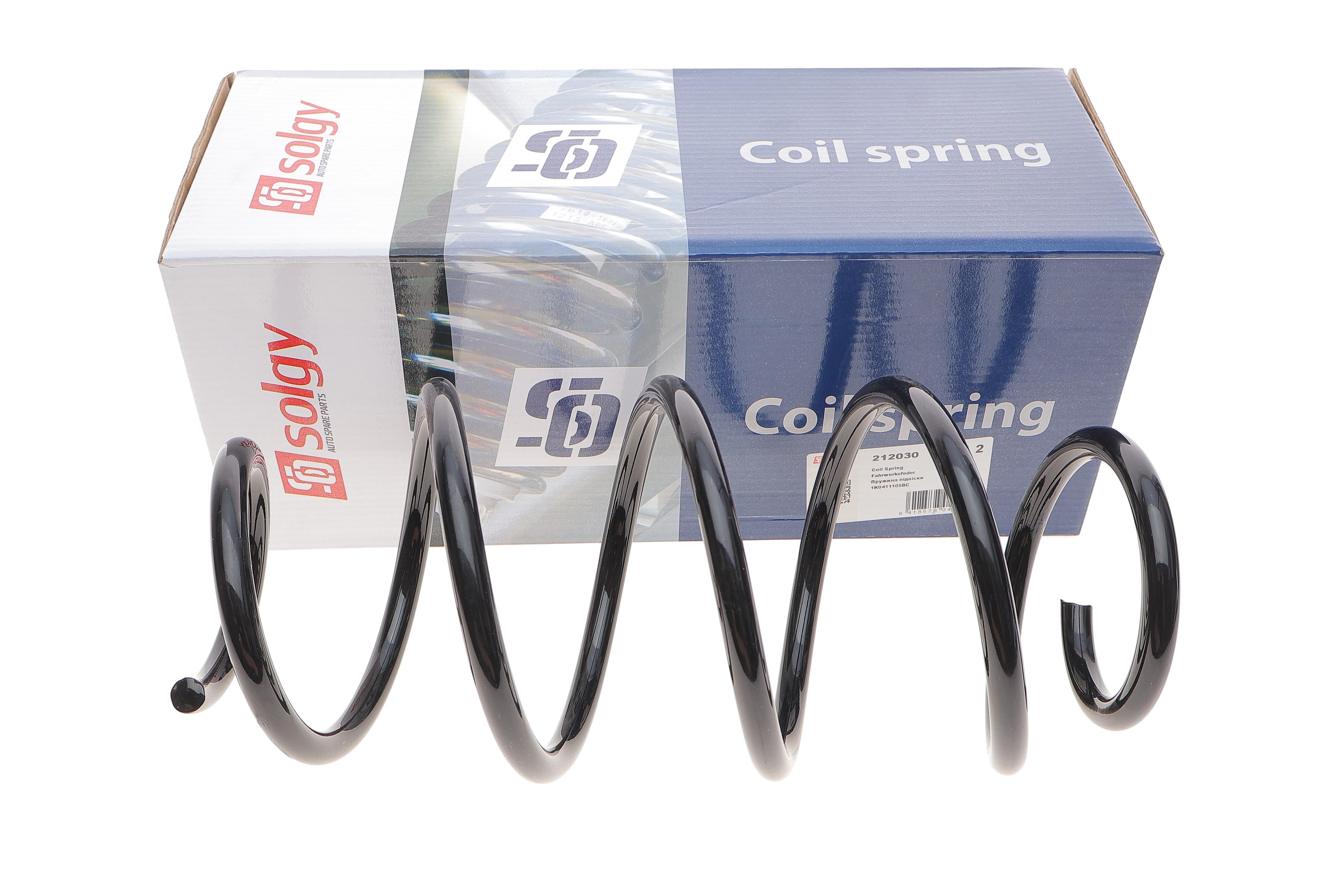 Пружина (передня) Skoda Octavia II 1.8TSI/2.0FSI/1.9-2.0TDI 04-13