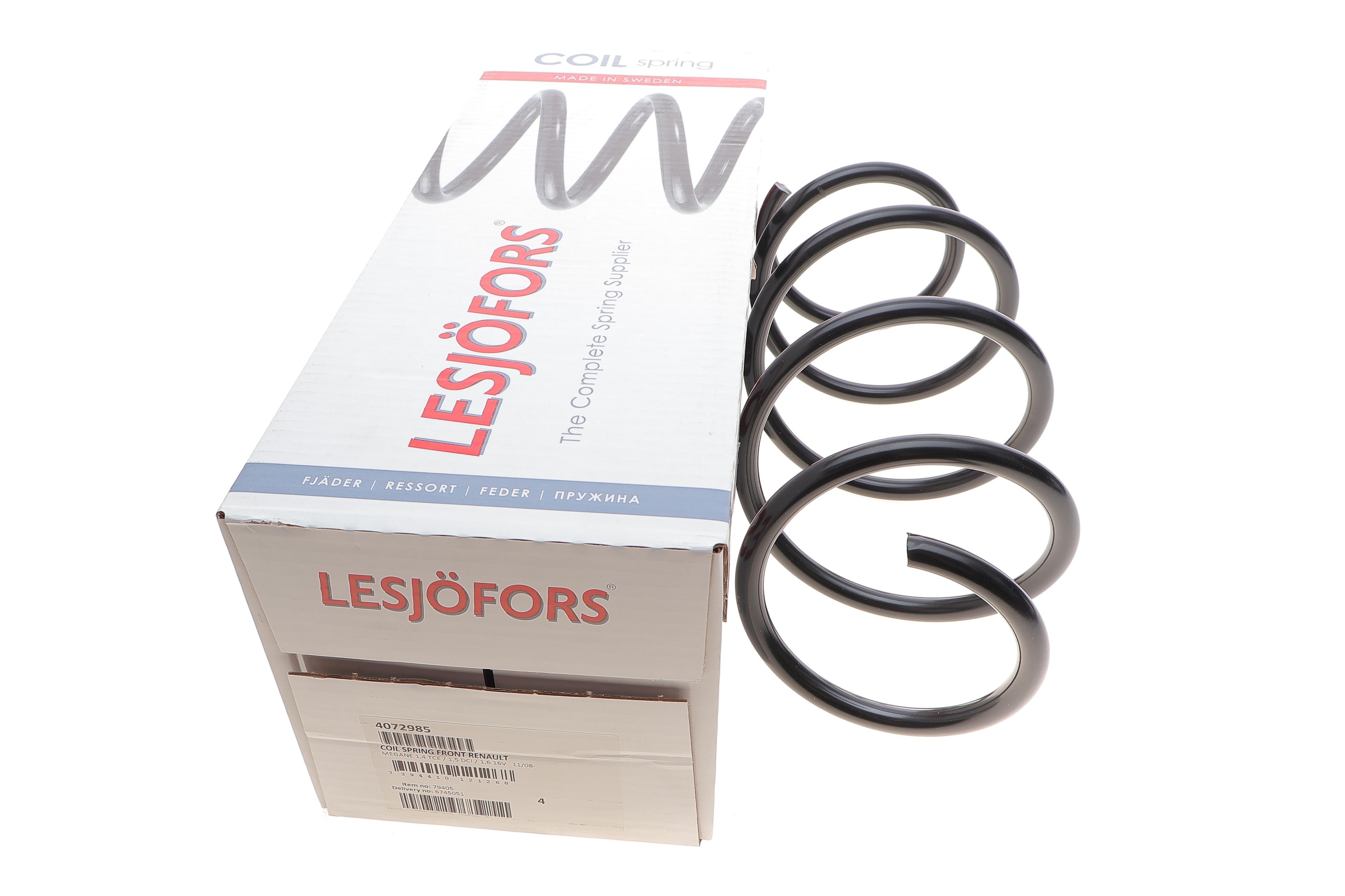 Пружина (передня) Renault Megane III 1.2TCe/1.4TCe/1.5dCi/1.6 16V/BiFuel 08- (унів./накл.зад.ч)