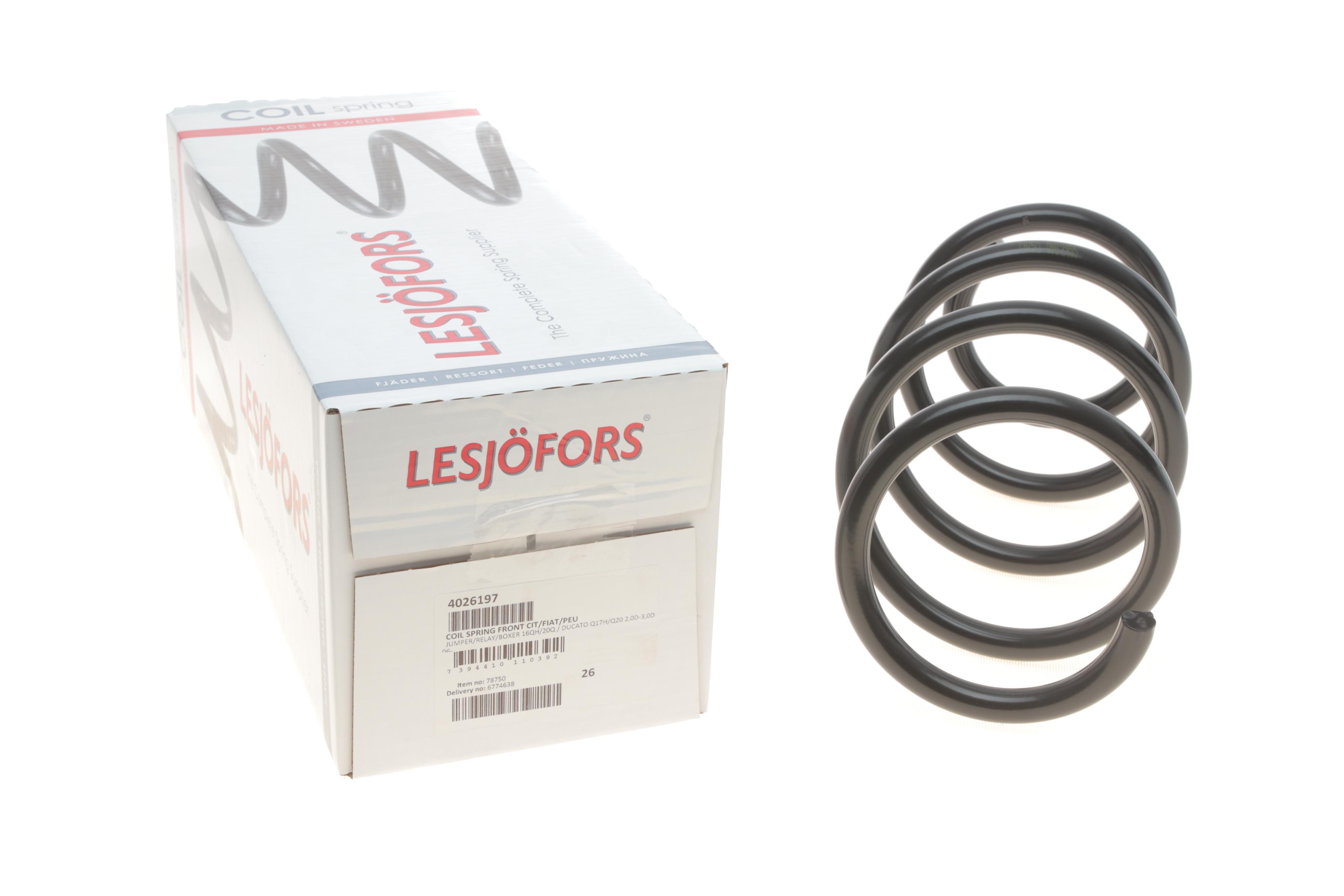 Пружина (передня) Fiat Ducato 2.0-3.0D 06- (з борт.пл/фургон/авт.)(Модель 35 Maxi Q17H; 40 Maxi Q20)